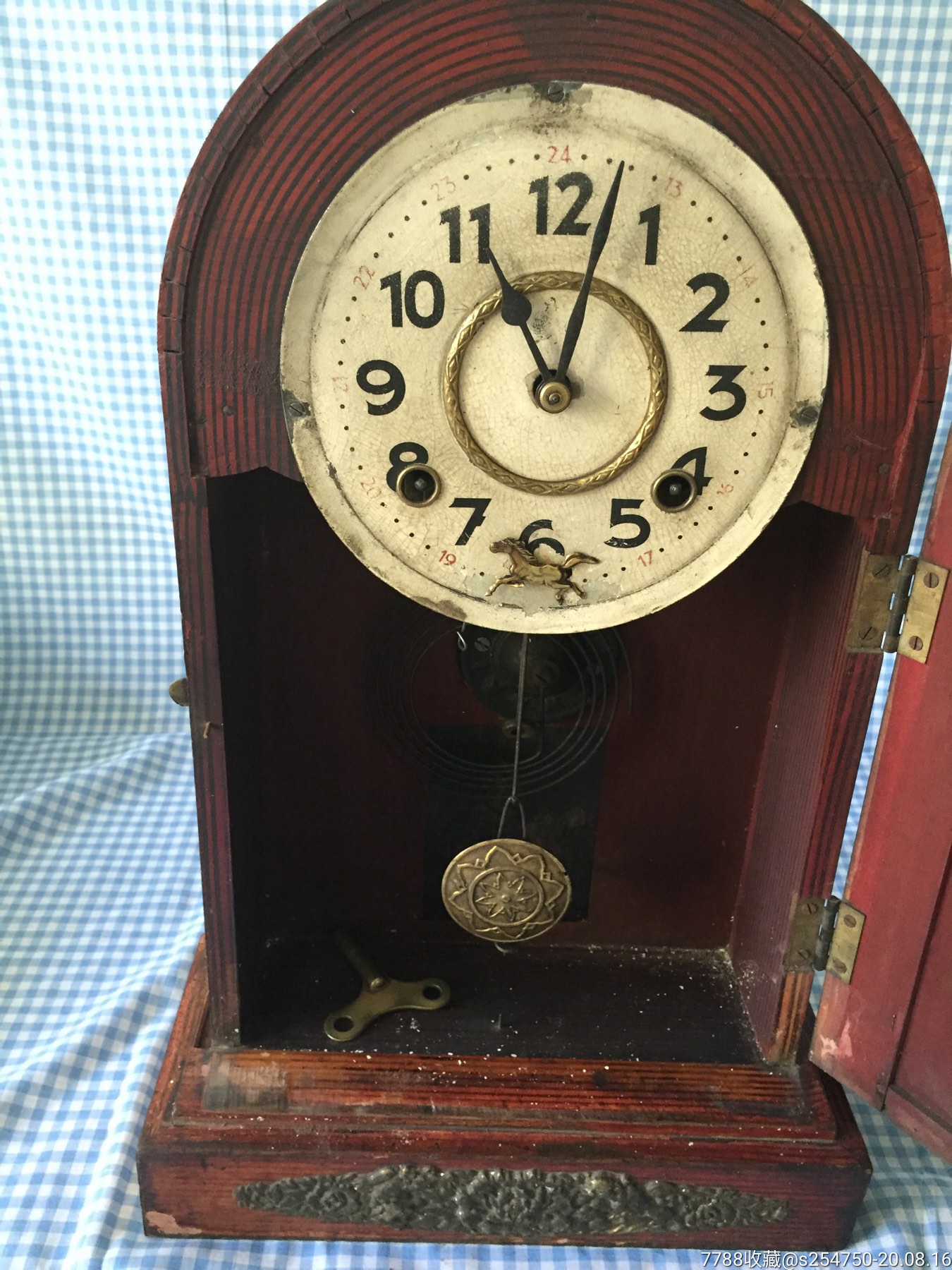 国民飞马牌老座钟