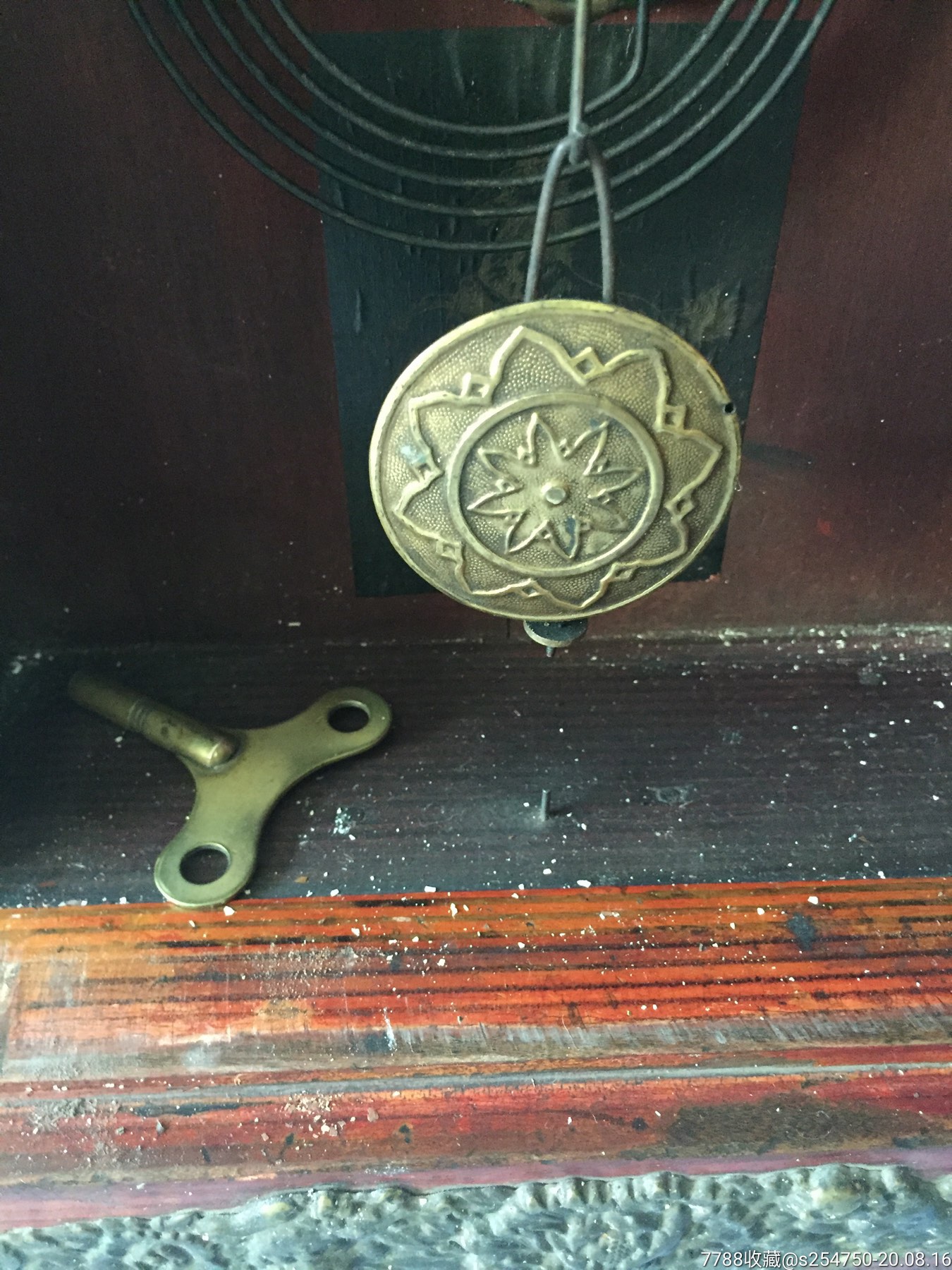 国民飞马牌老座钟