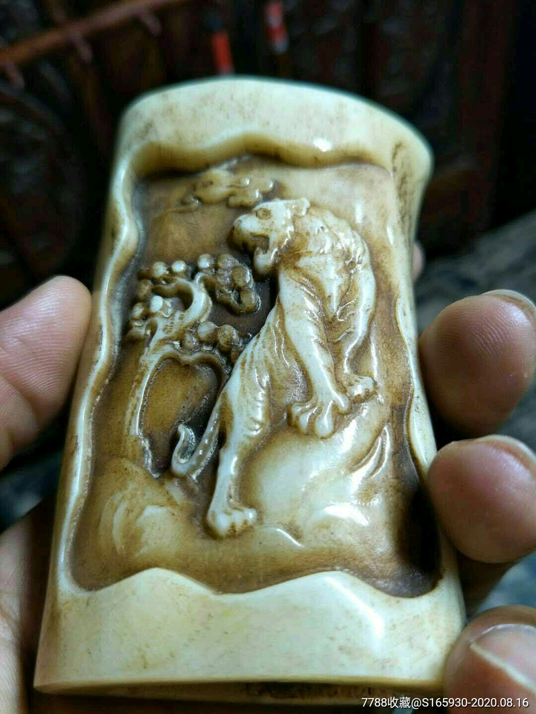 2厘米*3厘米-骨雕-7788收藏