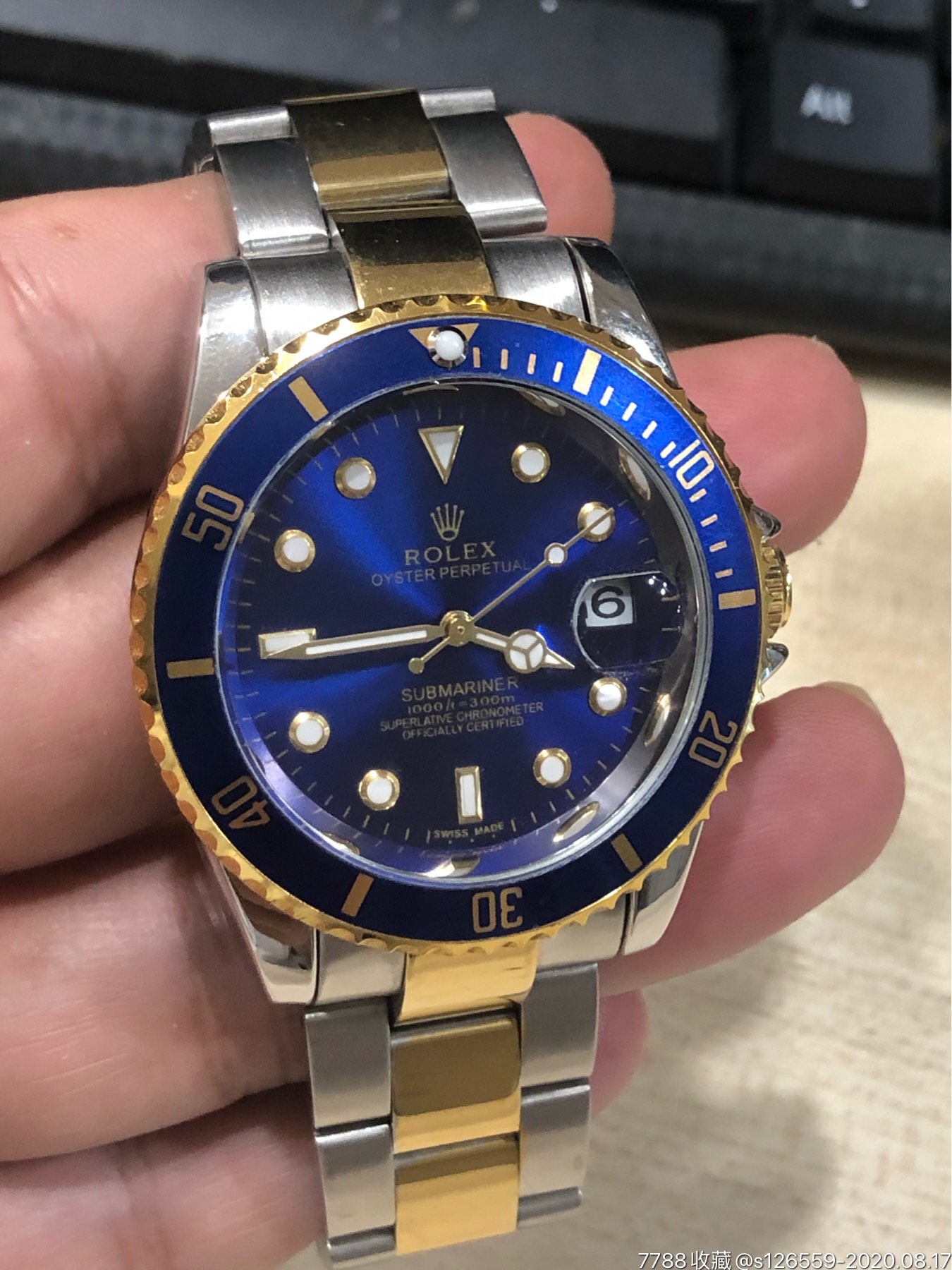 老款蓝水鬼_手表/腕表_第1张_7788钟表收藏