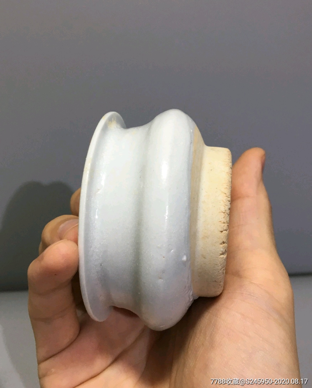 明代德化白瓷小琴炉?香炉