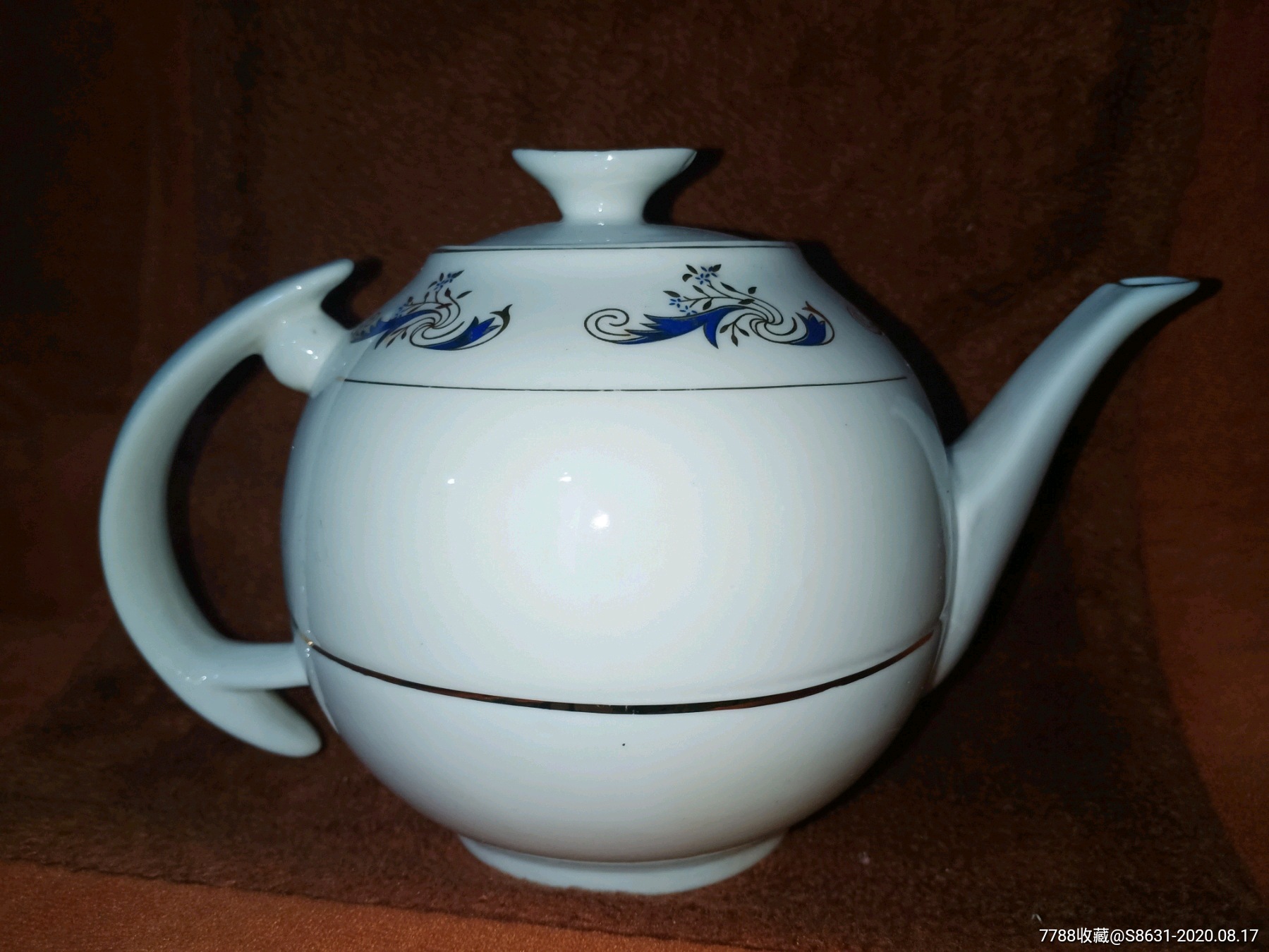 淄博骨质瓷壶一把_茶叶罐/盒_第2张_7788茶具