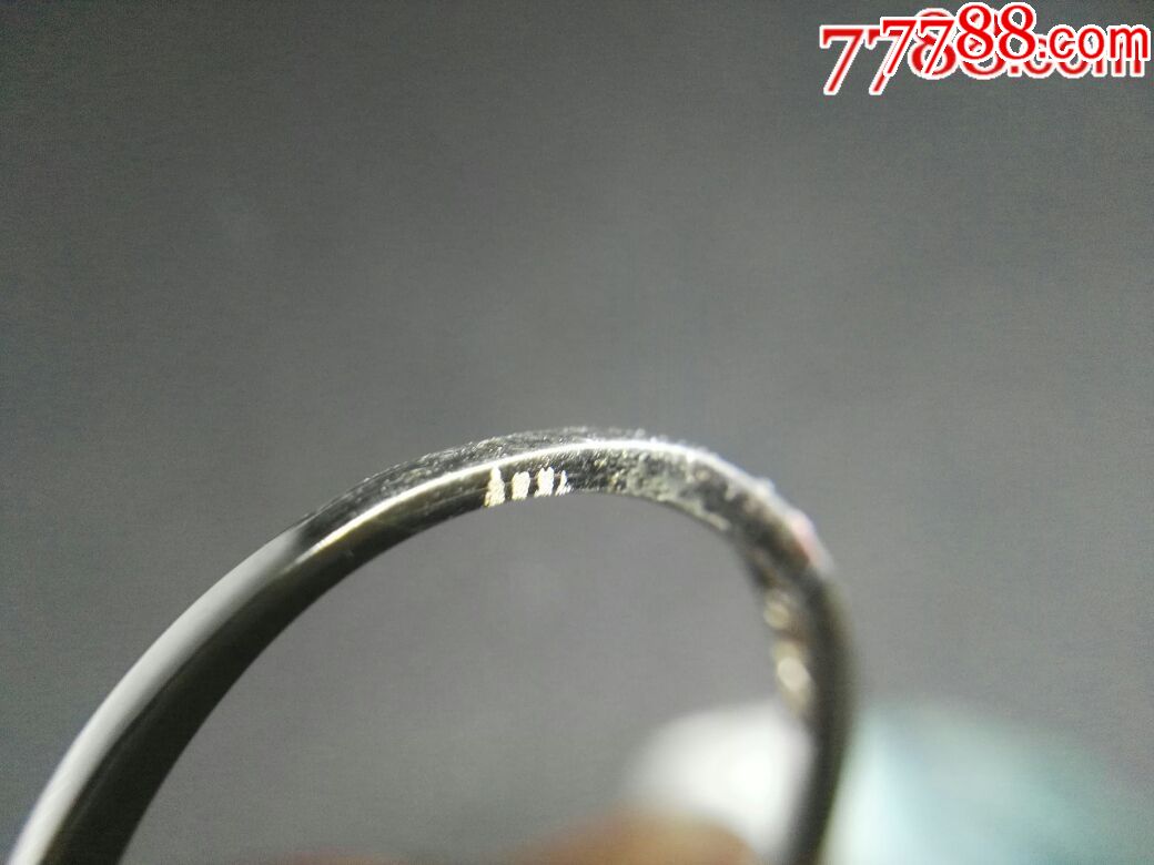 老凤祥925银多钻戒指内直径18cm包邮