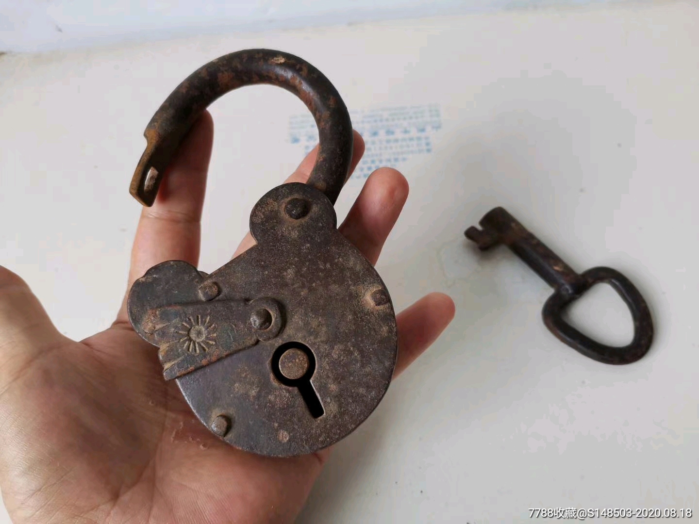 明代老铁锁_铁锁/铁钥匙【不二藏古】_第4张_7788陶器收藏