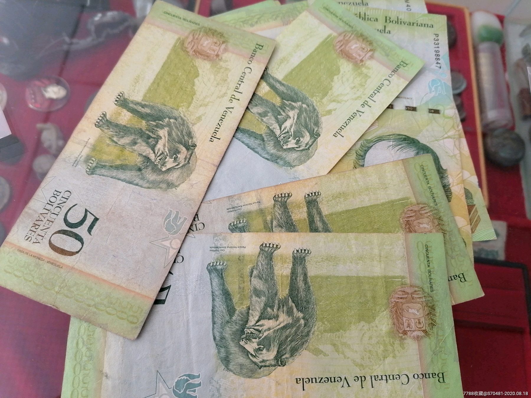 委内瑞拉最大面值纸币图片