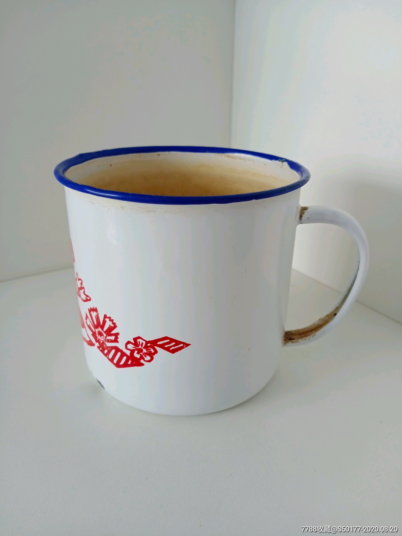 文革人物搪瓷茶缸