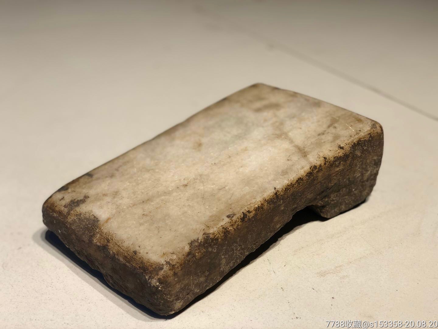 汉白玉古代玉脉枕