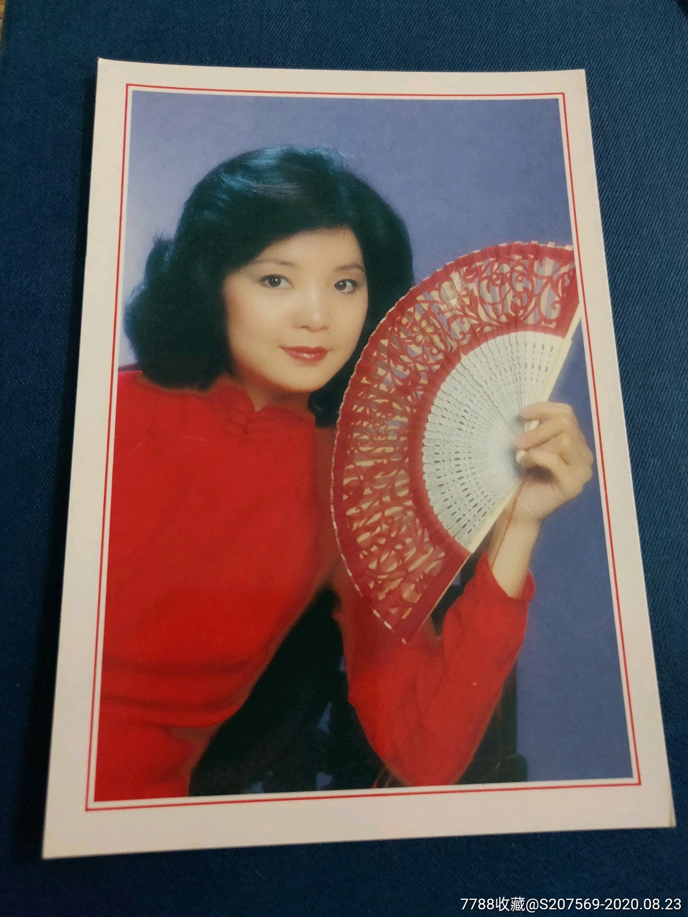 早期港台影视明星明信片～台湾歌星邓丽君