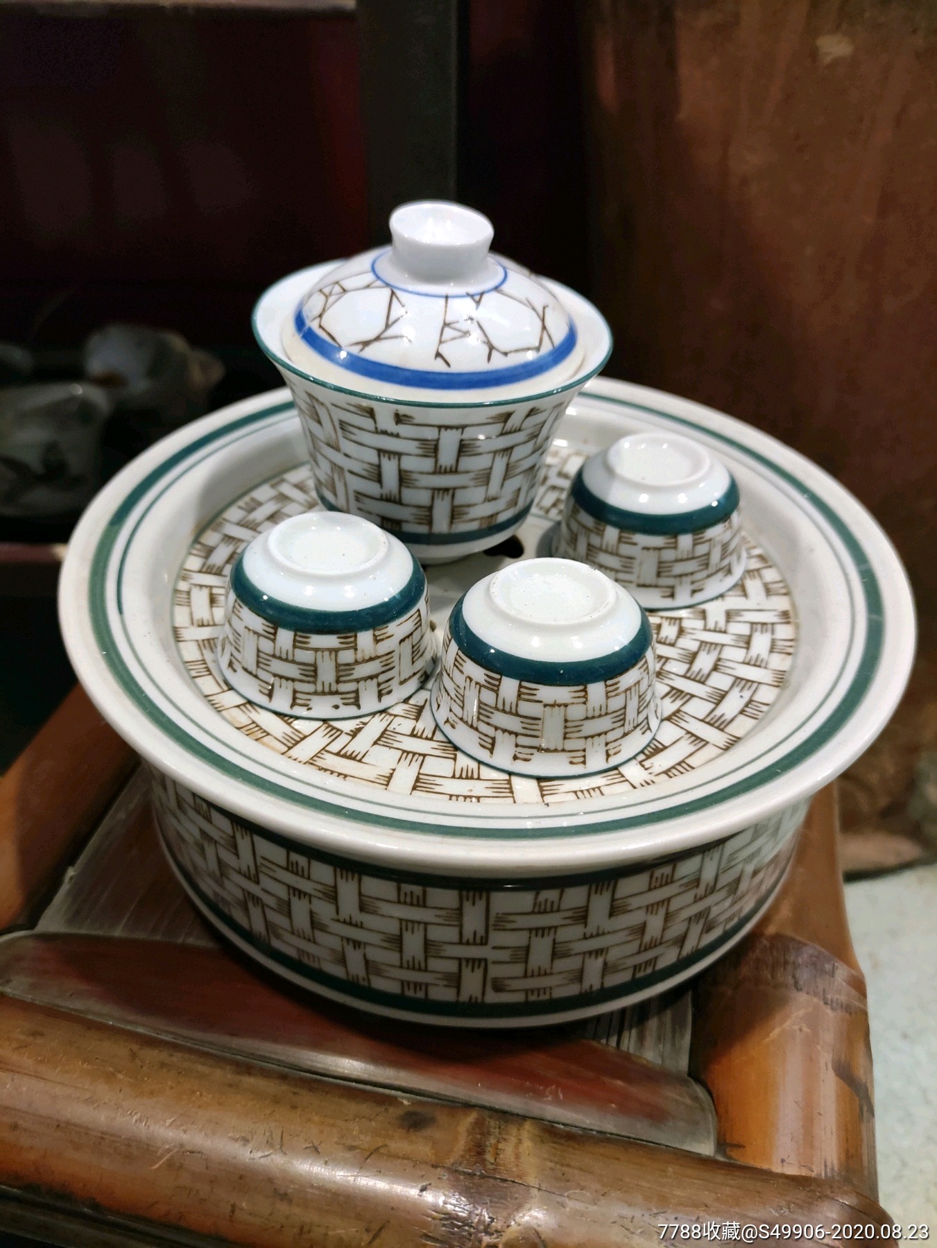 怀旧潮汕工夫茶船,盖碗,杯