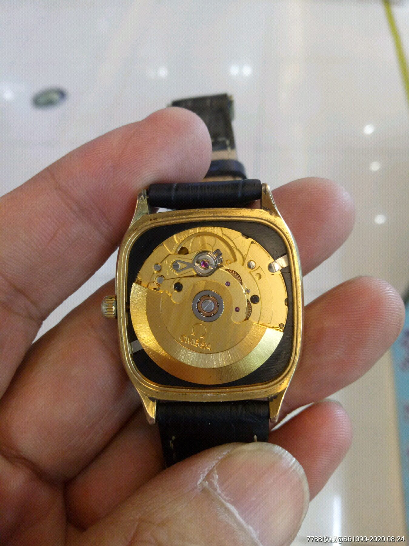 原装欧米茄海马自动机械表28362机芯