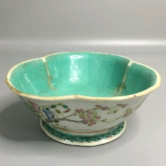 民国人物提梁壶瓷器江西王利生造桃花美人老瓷壶瓷茶壶