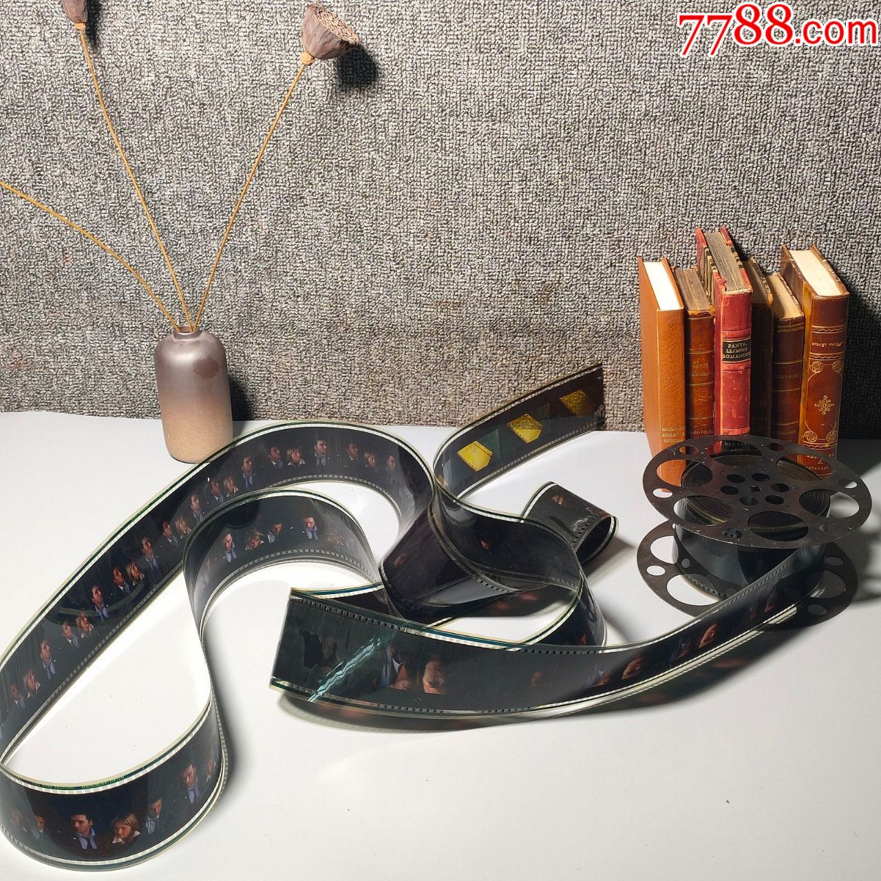 瑕疵品废片70毫米mm电影胶卷胶片片夹巨幕美国大片片段软装摆件