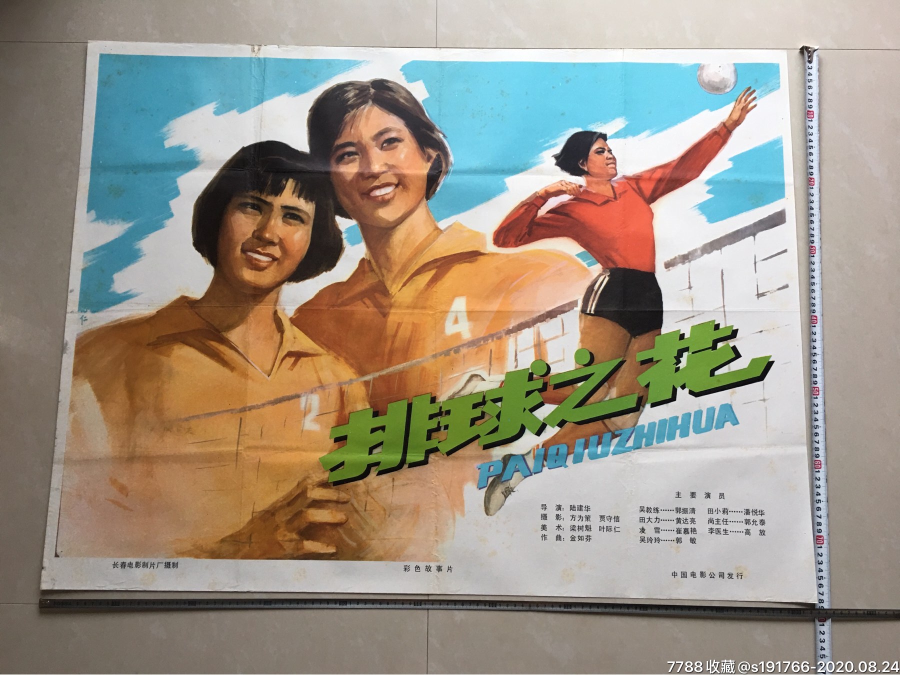 彩色故事片:排球之花(全开)_电影海报_舒服人生【7788收藏__收藏热线