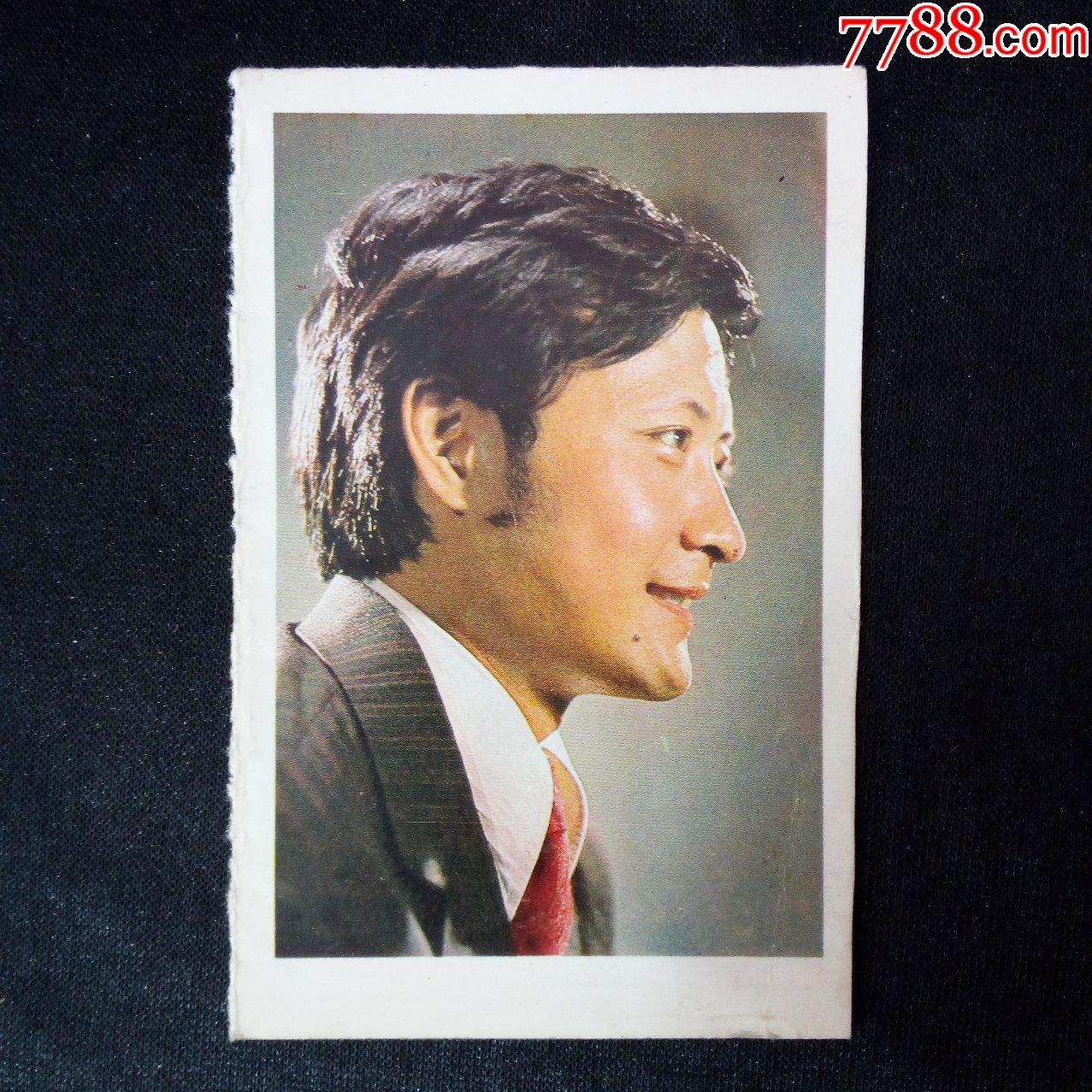 电影演员史钟麒-阿福哥故事片《一盘没有下完的棋》歌片