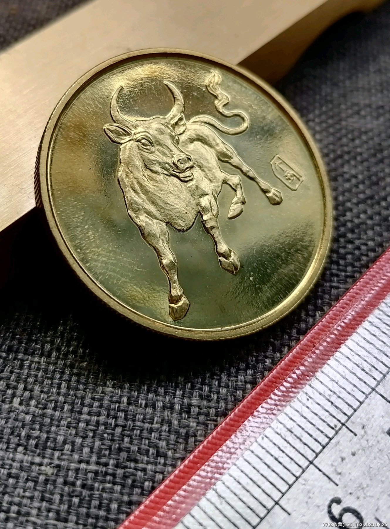 上海造币厂牛生肖铜章_第1张_7788徽章收藏