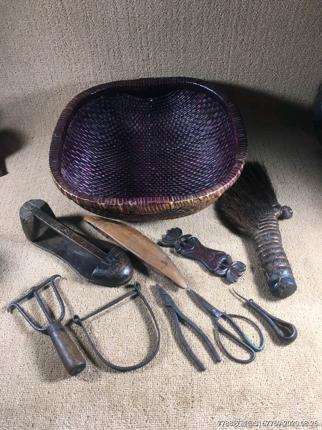 民国针线菠萝一组件件精致