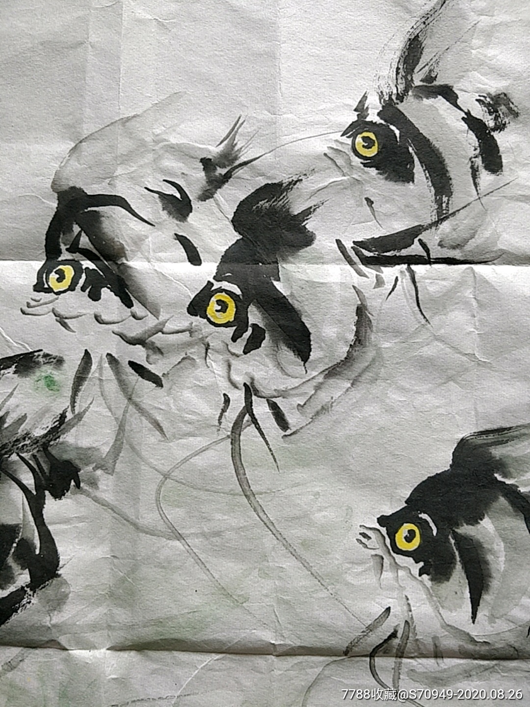 神仙鱼_花鸟国画原作_第2张_7788字画网