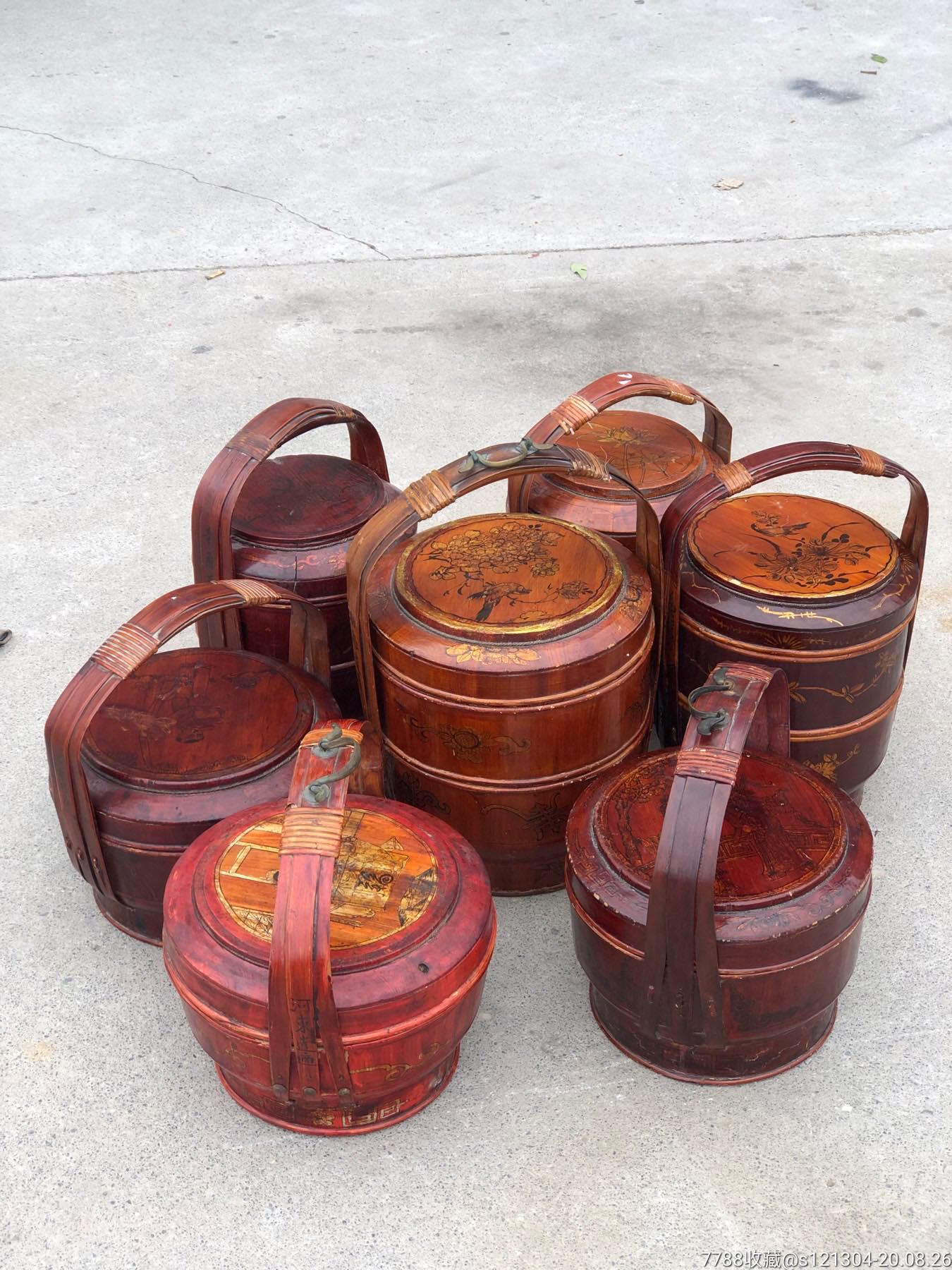 民国食盒提盒老盒子老家具