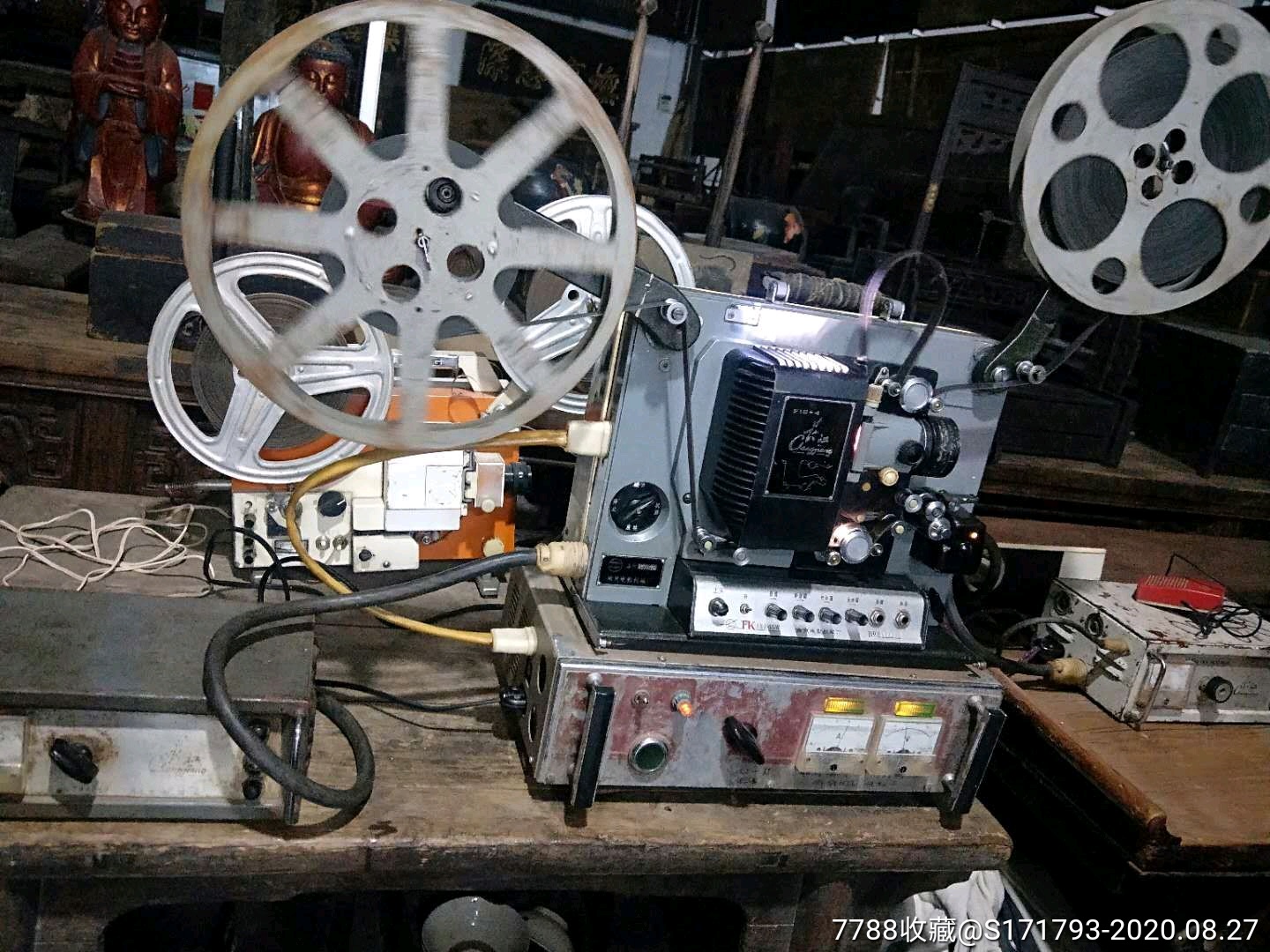 70年代南京长江牌f16一42型电影机
