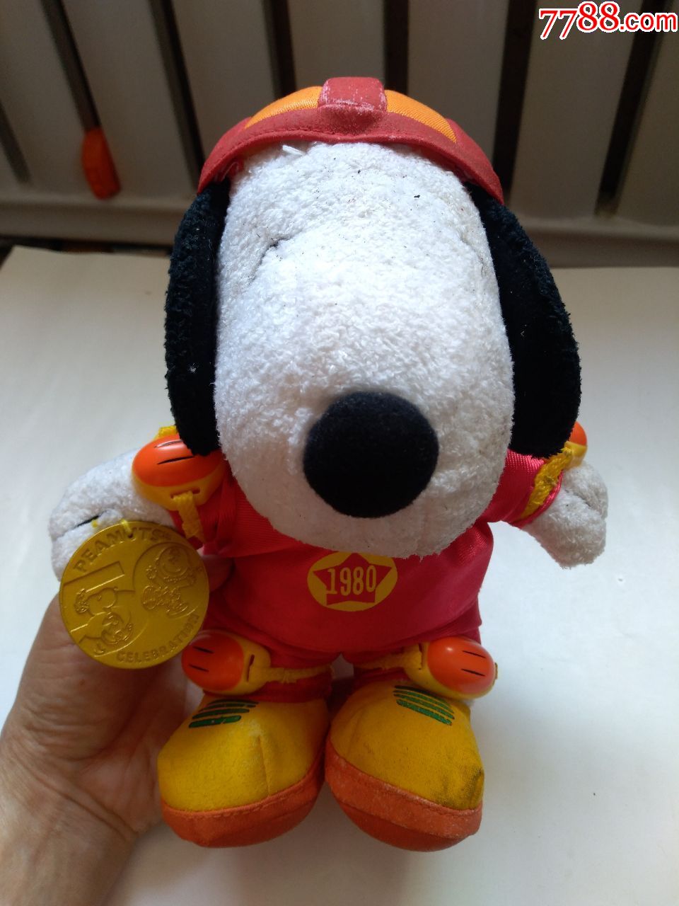 麦当劳限量玩具史努比1980衣服2000年玩具稀少毛绒玩具点图看放大