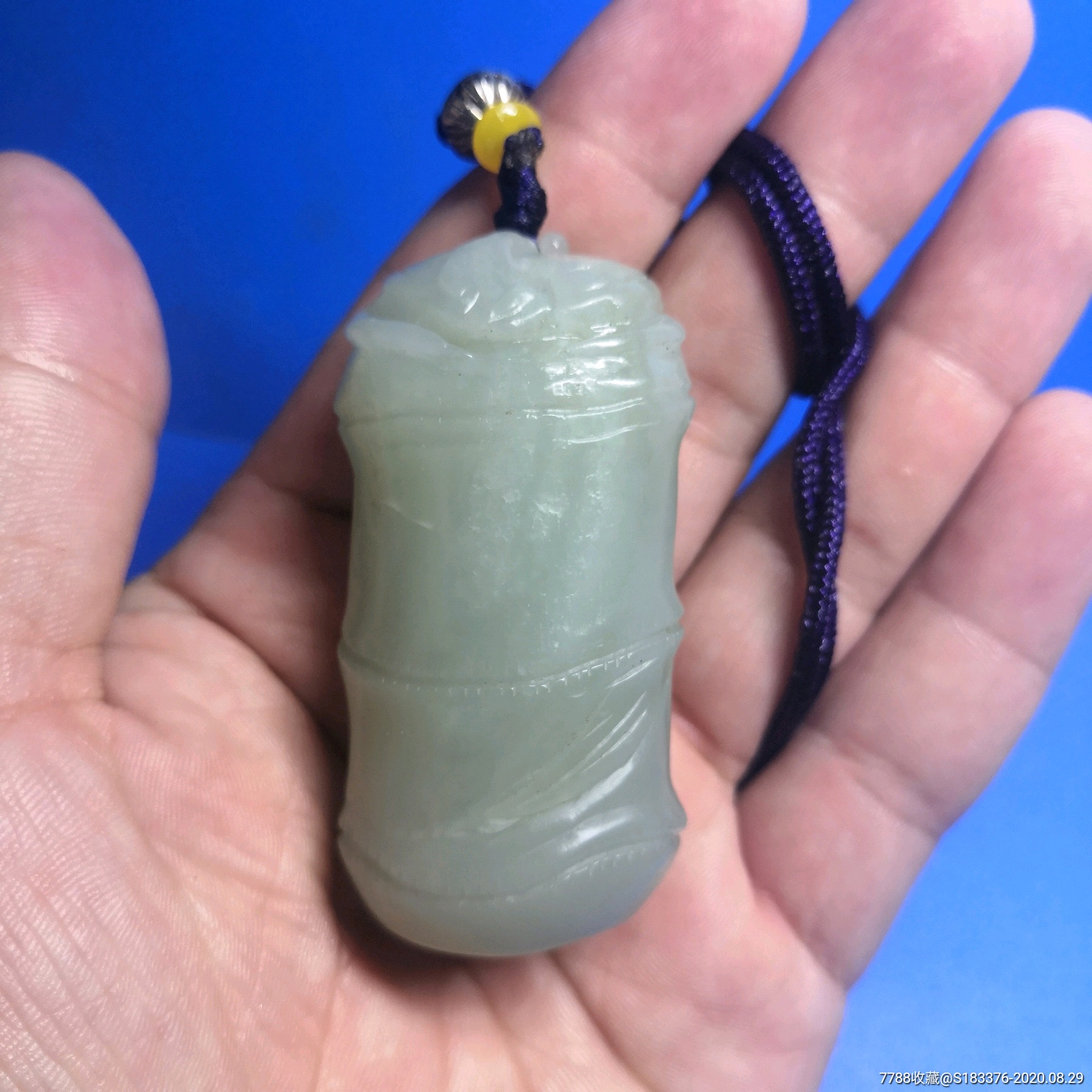 和田玉节节高升挂件