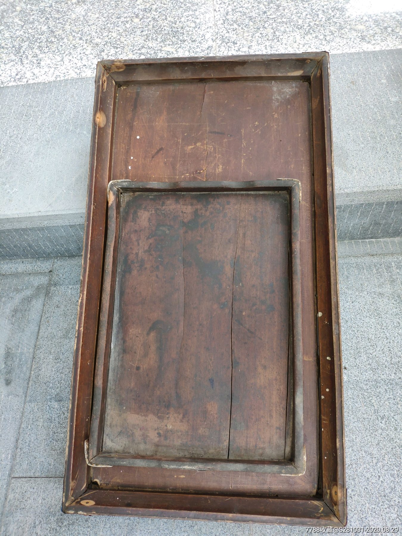 清末民国老茶盘,木质茶盘