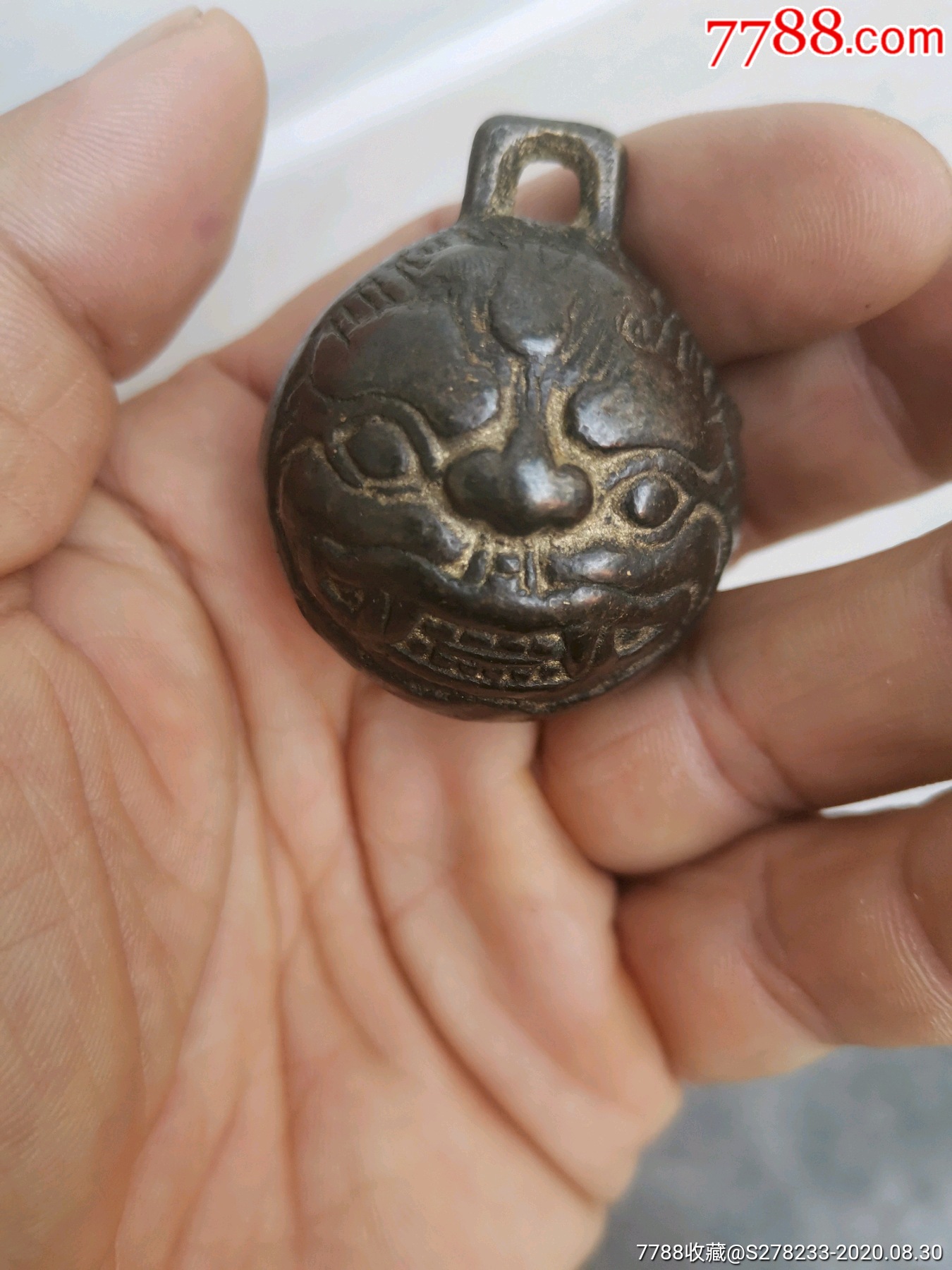 明代蒲牢铜铃铛