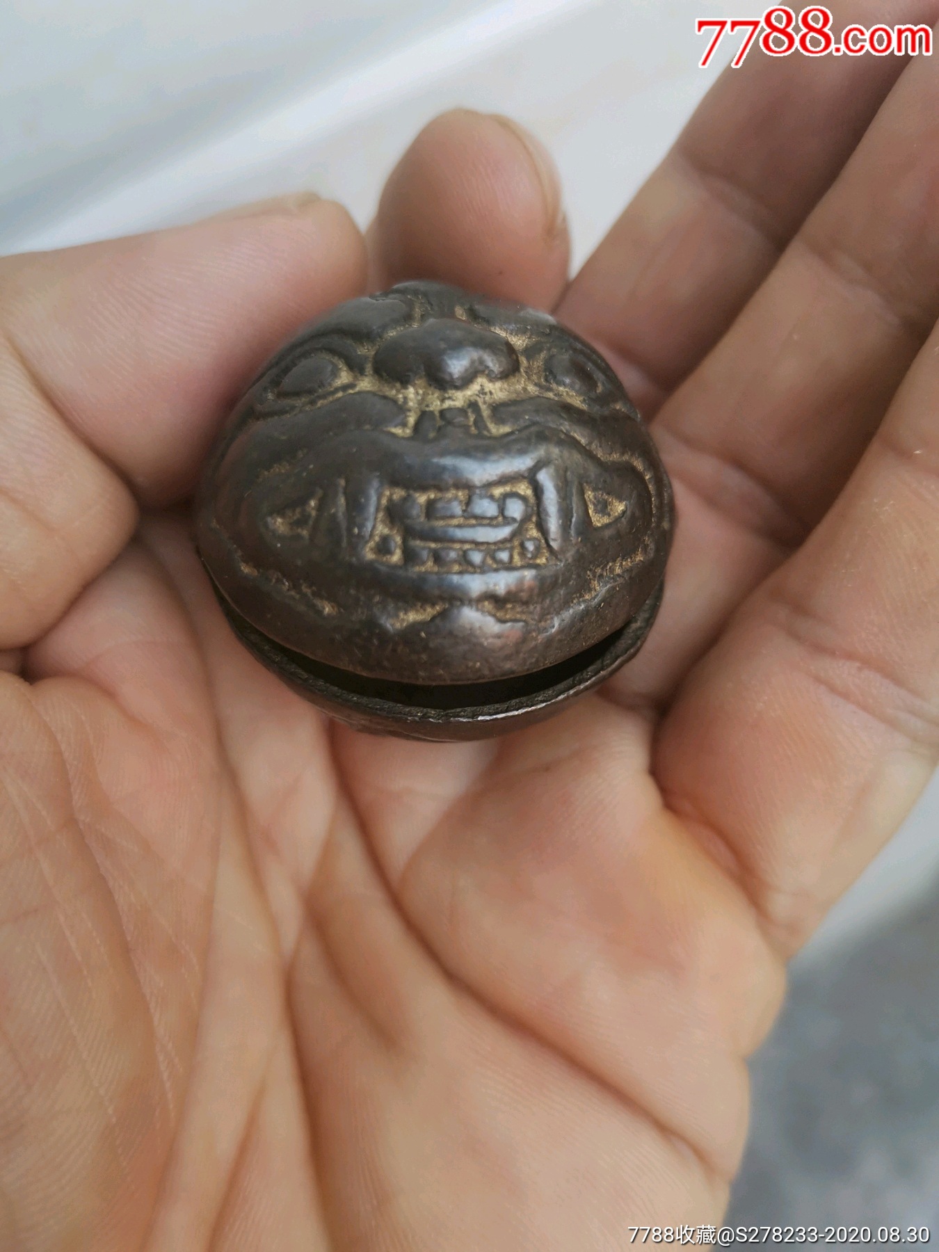 明代蒲牢铜铃铛