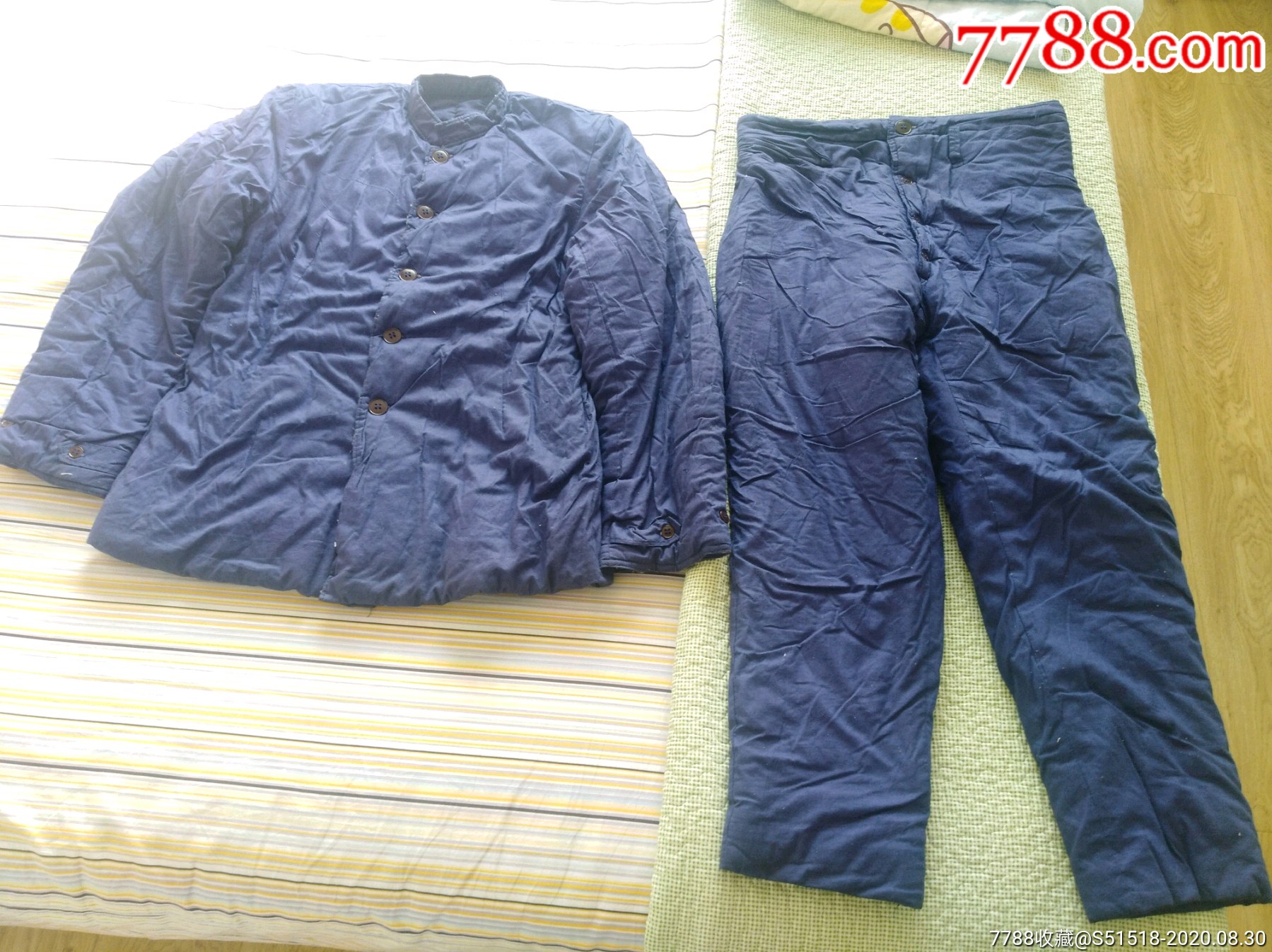 65式海军棉衣棉裤图片