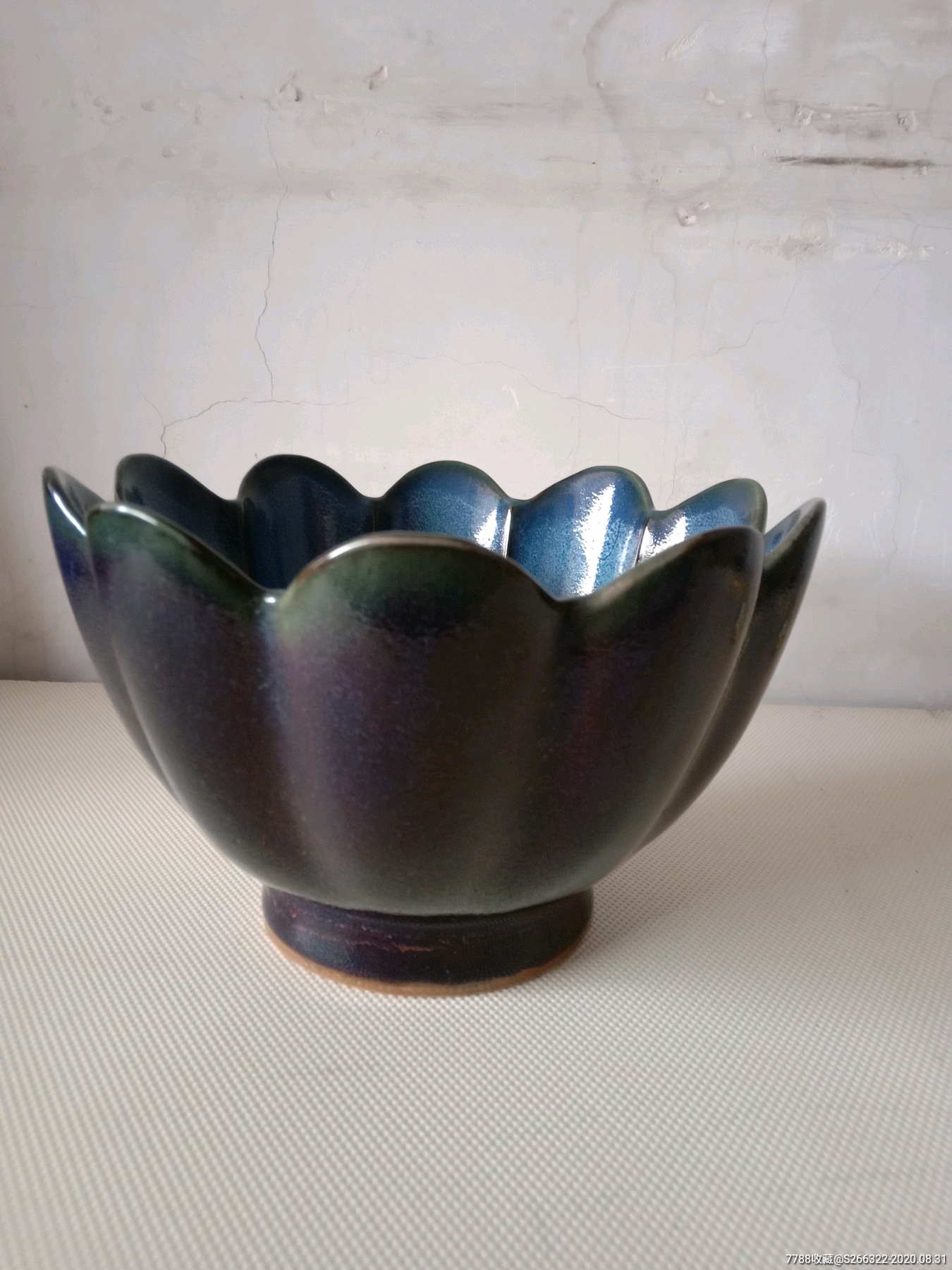 宋代钧窑窑变釉温碗,花釉/窑变瓷,红色系,宋朝,碗,钧窑【宋瓷几件件】