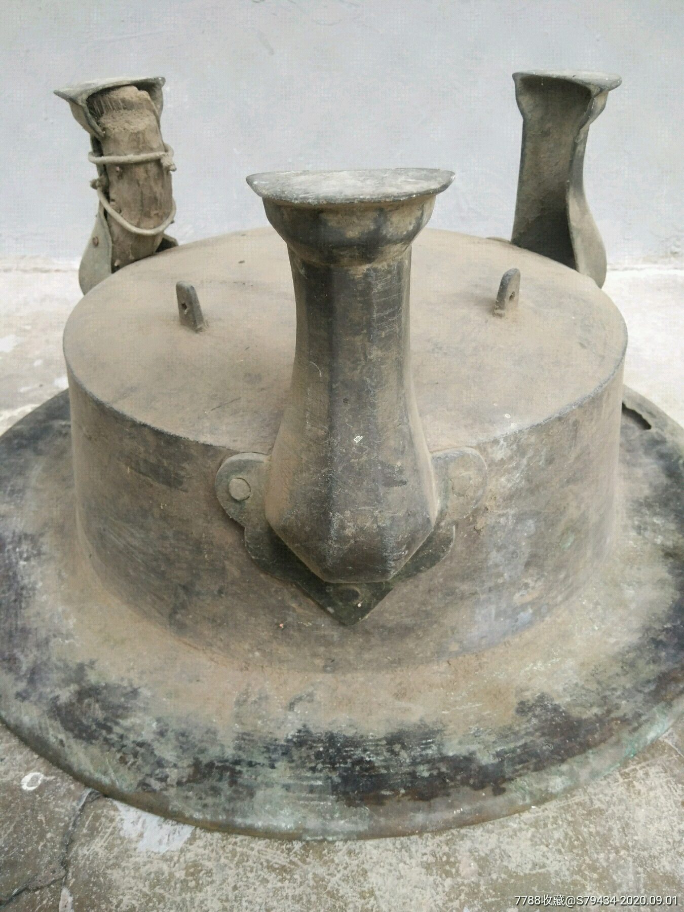 铜火盆有破损老民俗用品具体看简介