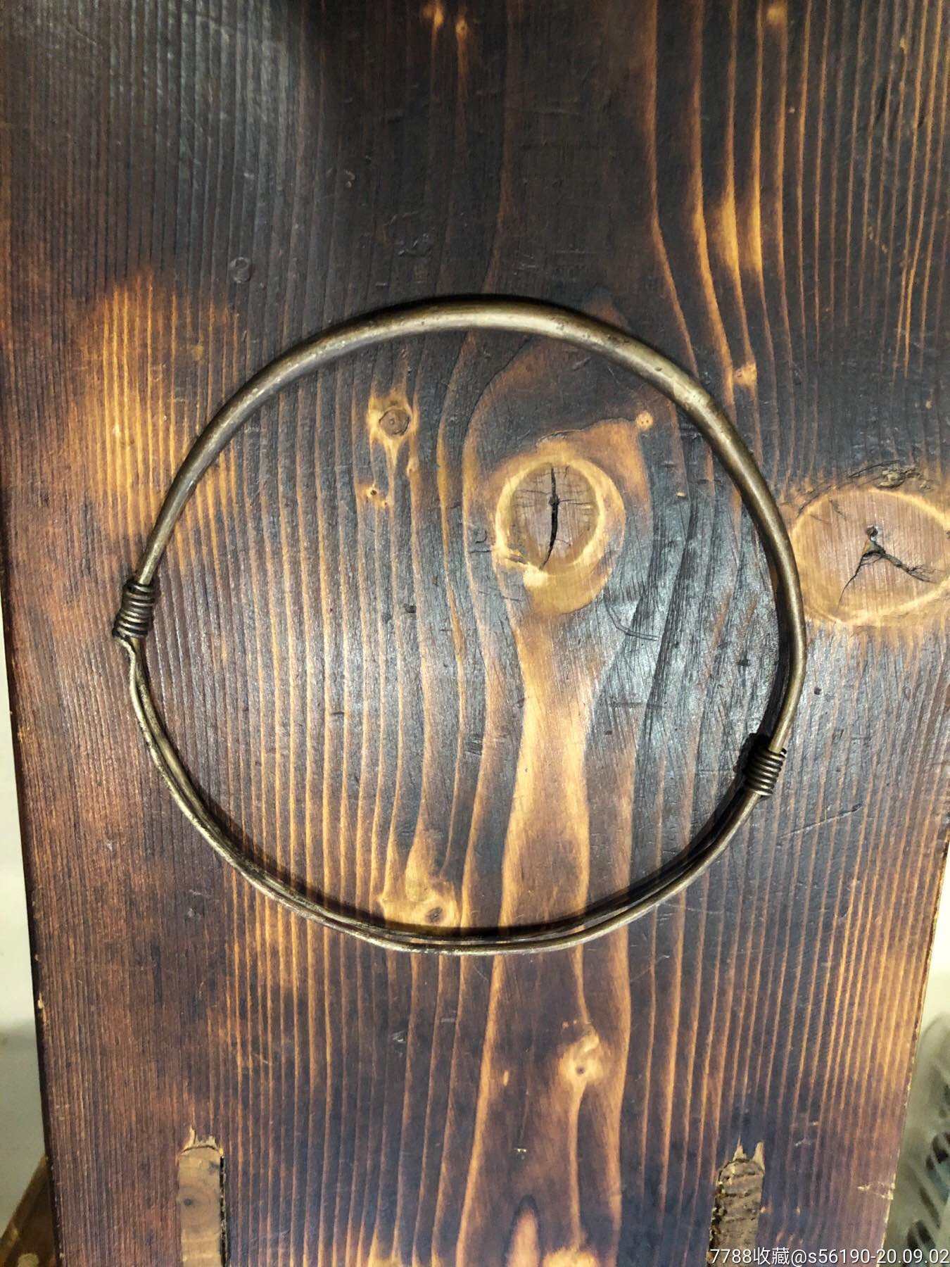 老天宝款老银项圈.88克