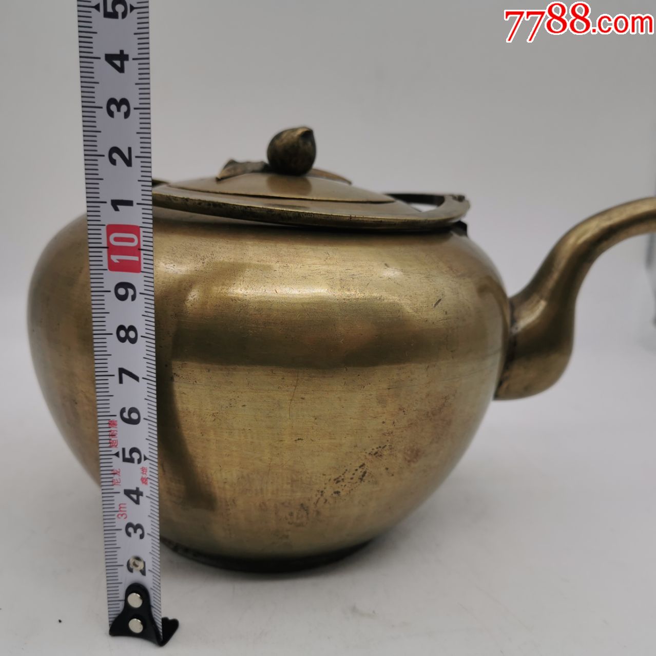民国铜茶壶黄铜茶壶