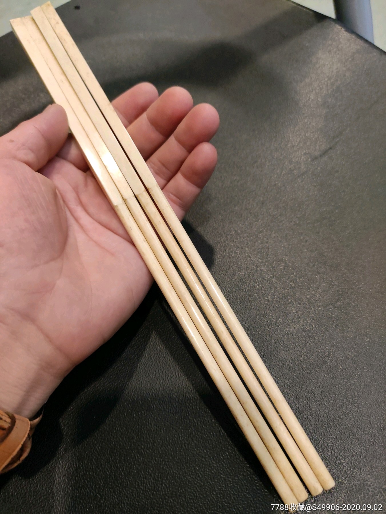 骨筷子2双-价格:400.0000元-1-其他牙制品 -零售-7788瓷器