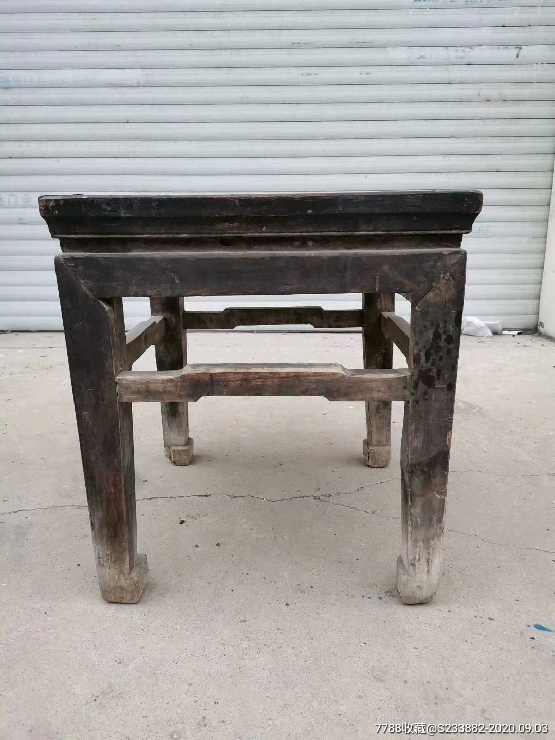 清代楠木方凳
