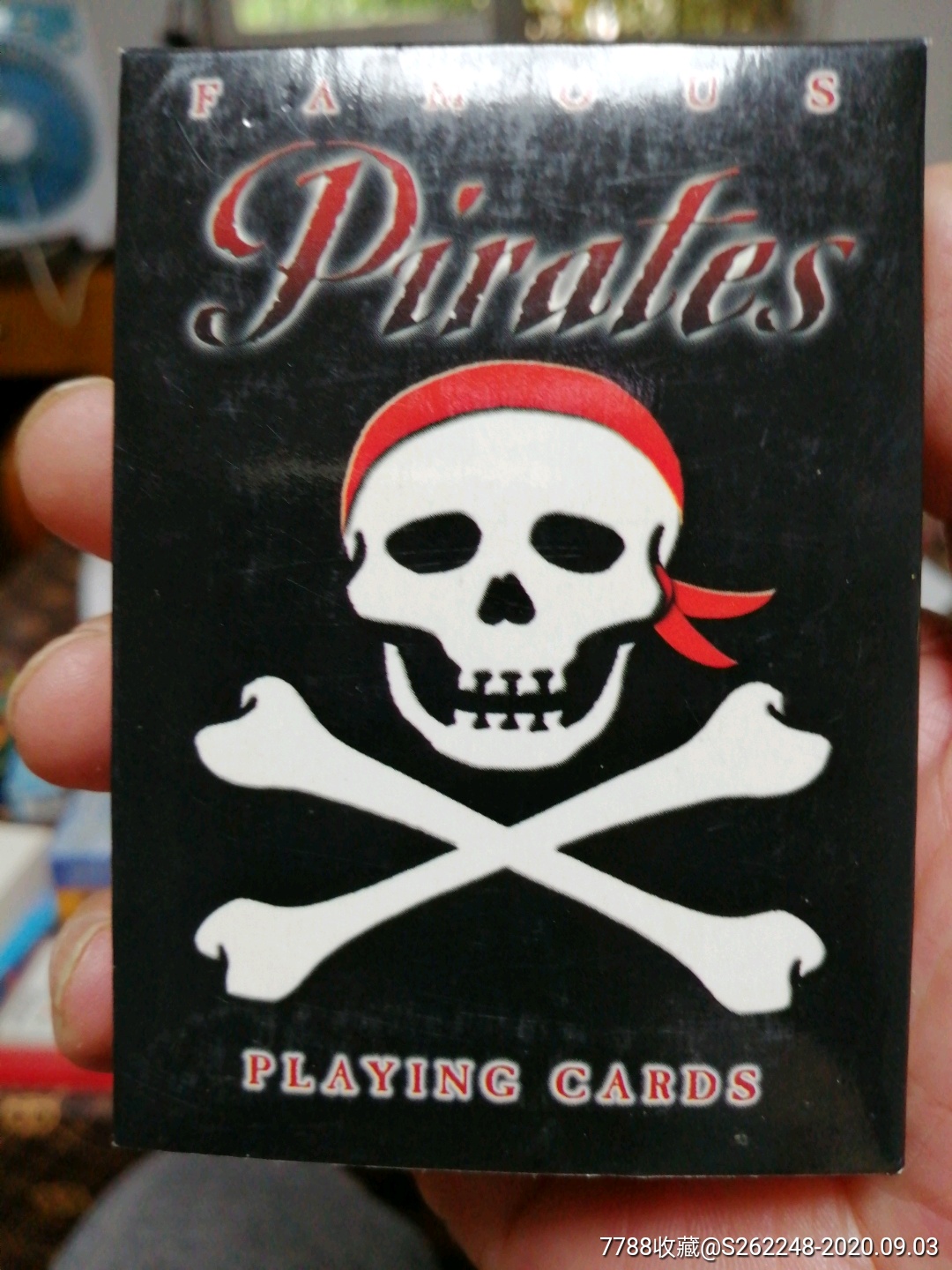 外国定牌:海盗历史扑克牌