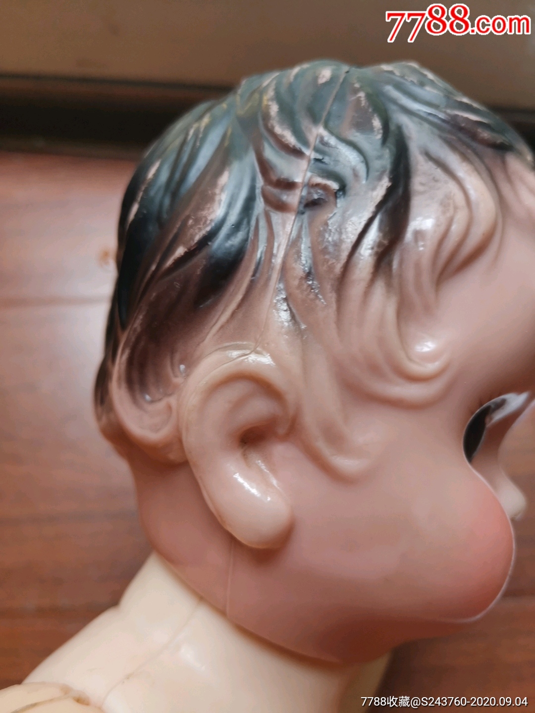 文革娃娃红脸娃娃塑料娃娃