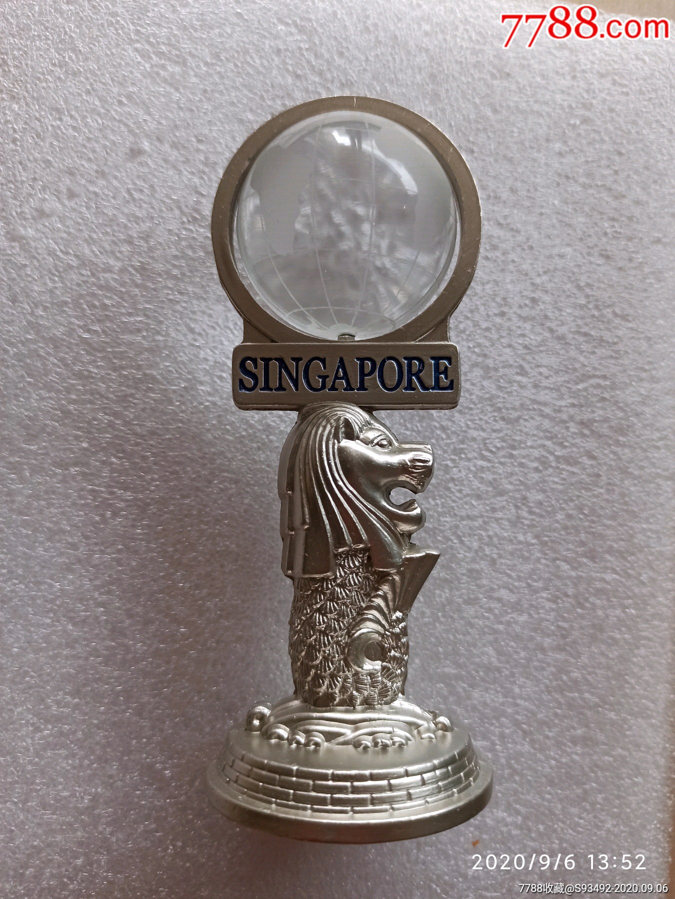新加坡纪念品-鱼尾狮造型开瓶器/摆件(无包装盒)