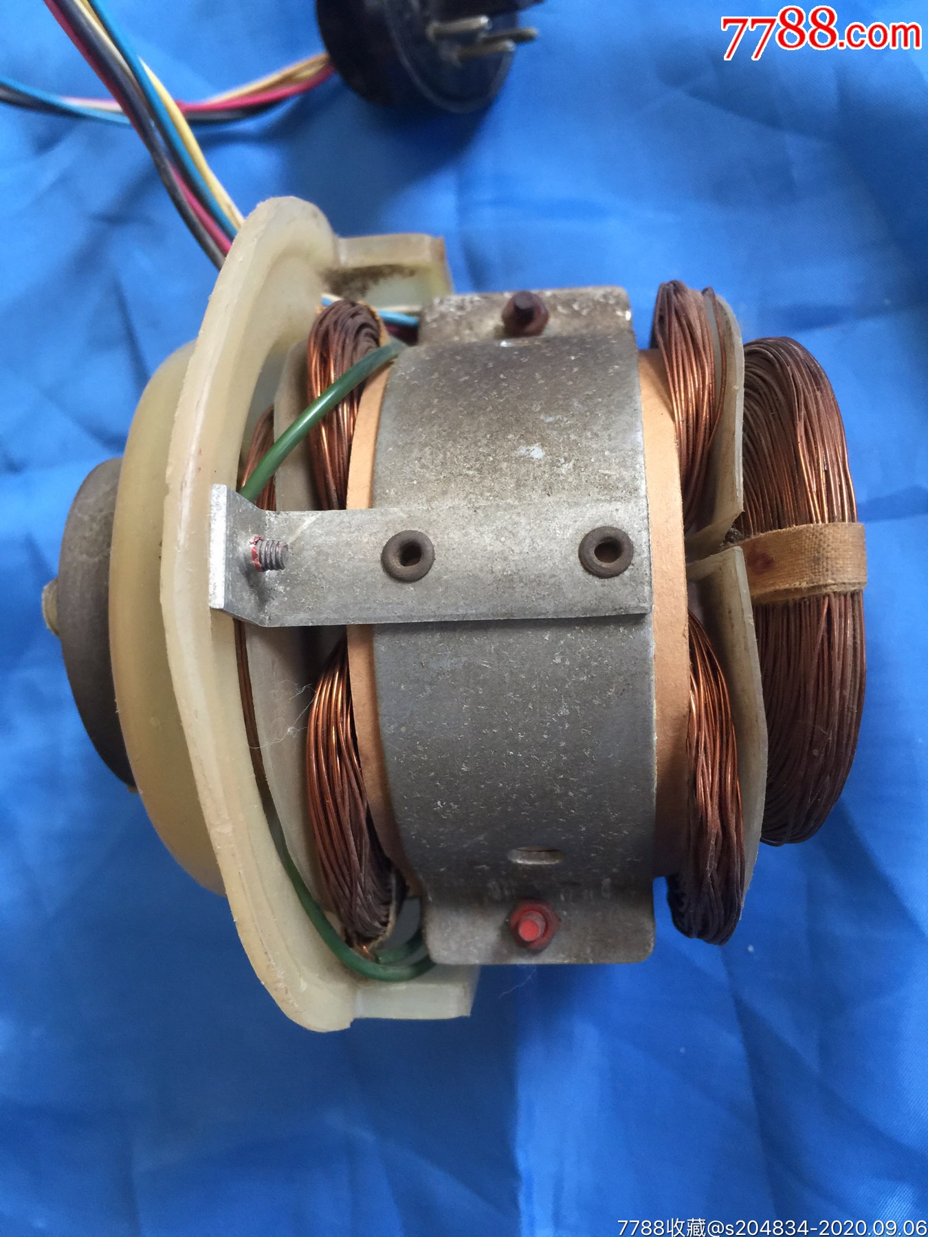 宁夏六盘山牌915-12型电子管电视机显像管线圈拆机件-电视机-7788烟标