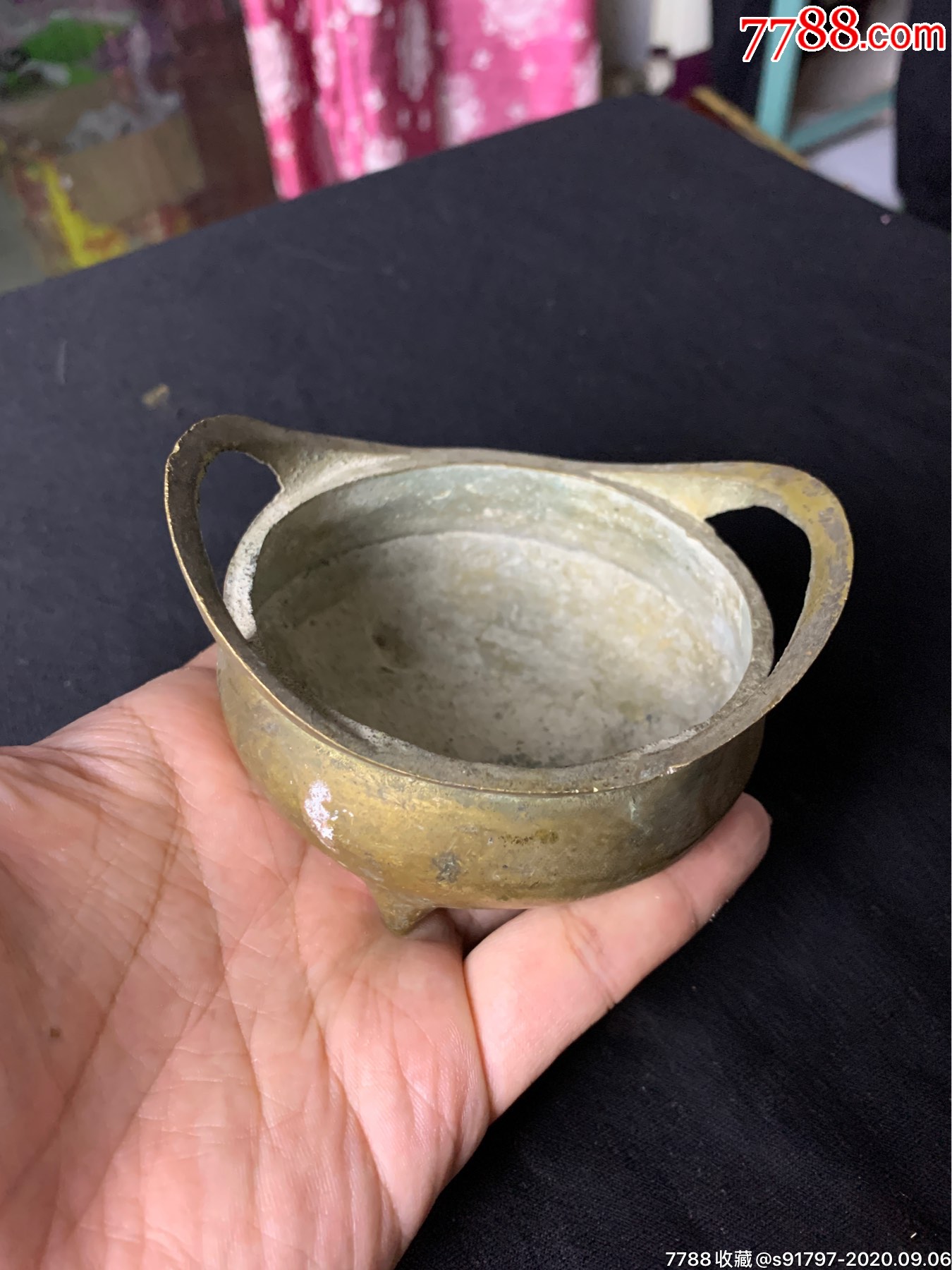 民国桥耳宣德炉