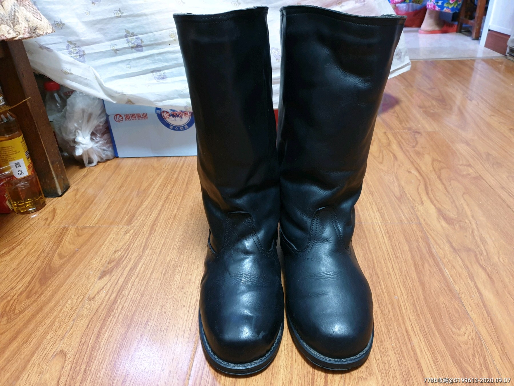 8新,59式冬季飞行员皮靴,39码