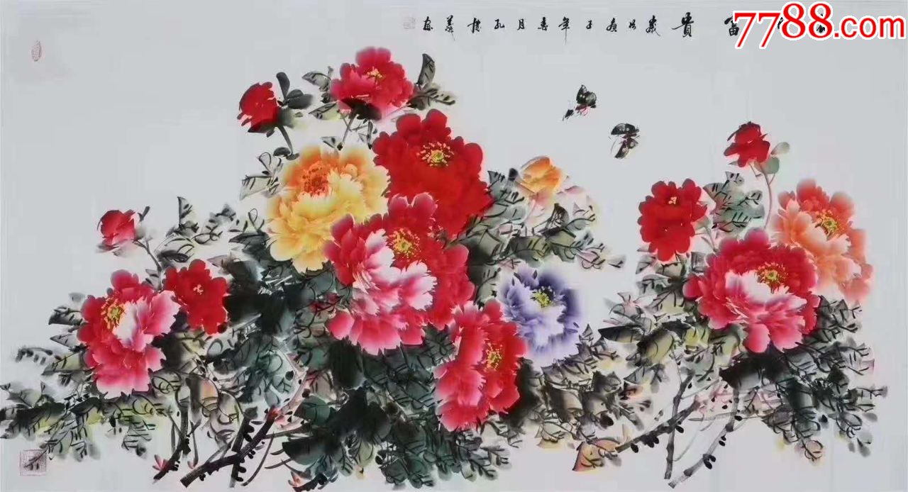 孔庆义六尺牡丹06