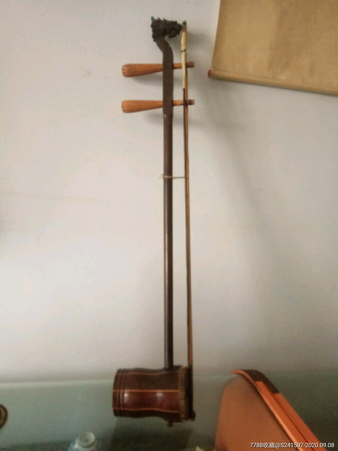 五六十年代圆筒龙头二胡