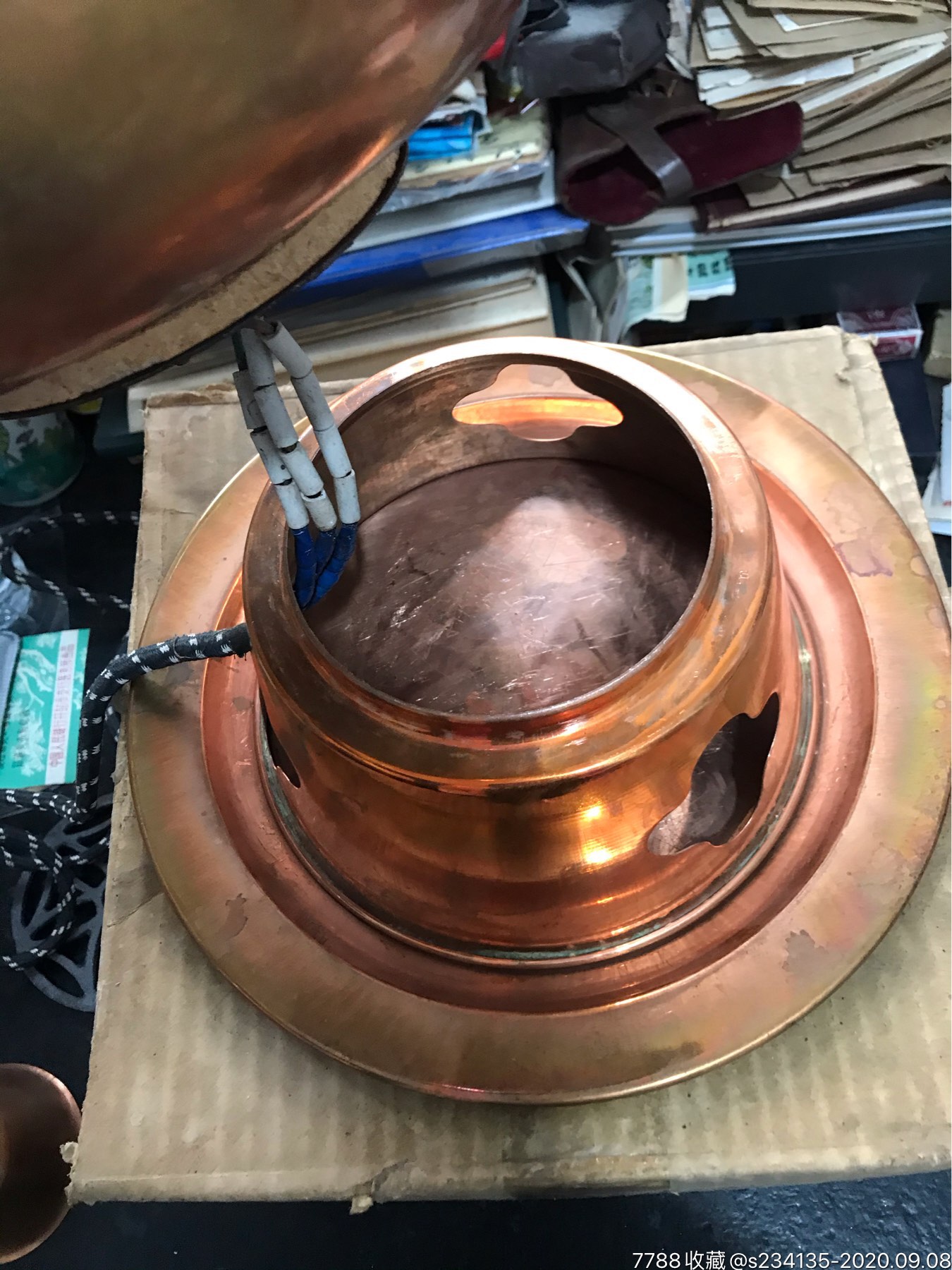 仿唐多用全铜火锅/金鼎牌/西安电热器具厂