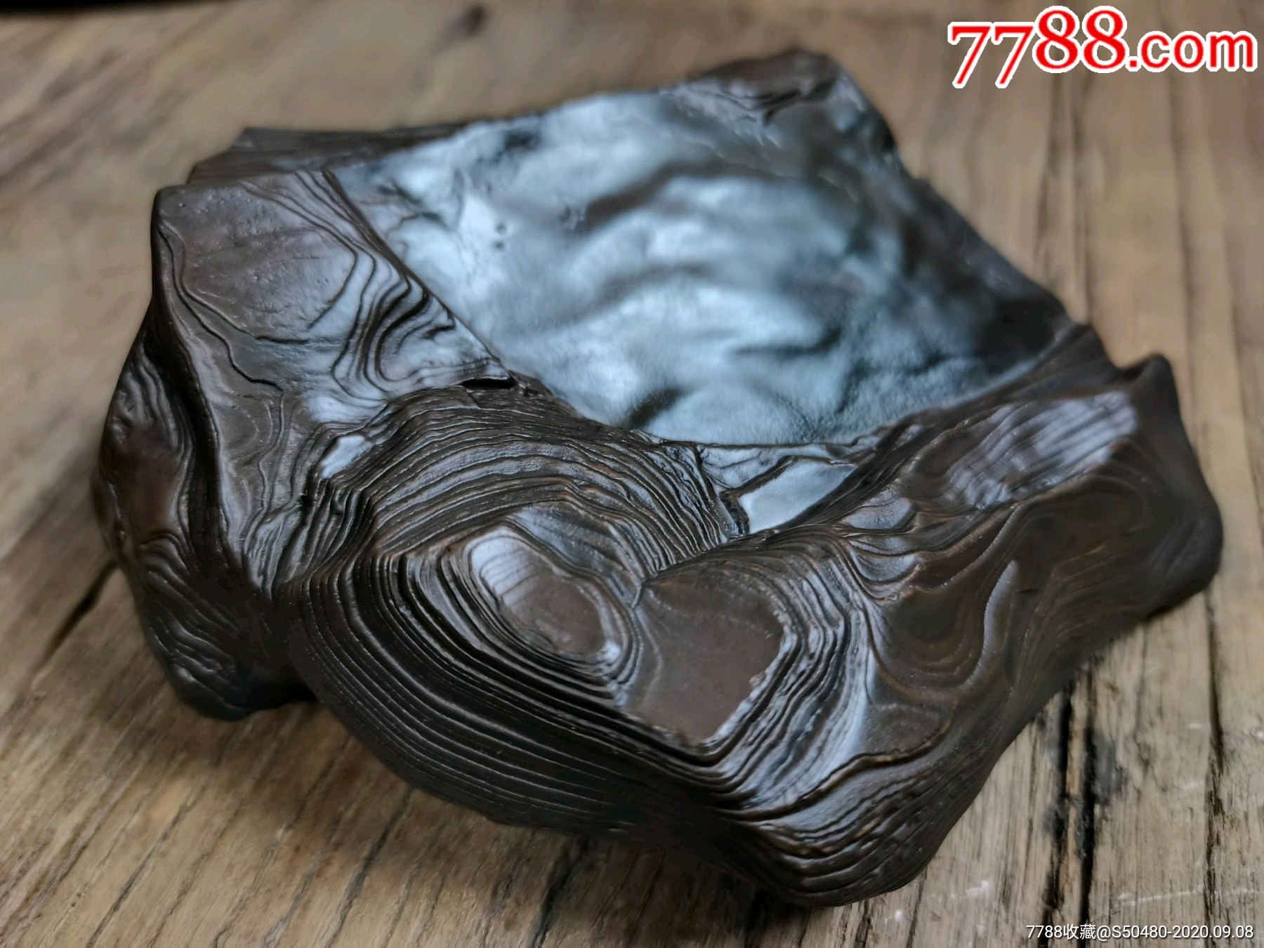 观赏奇石沙漠漆风凌石风砺石天然内蒙阿拉善戈壁纹路造型景观石