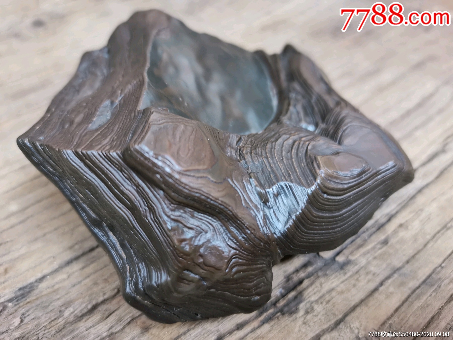 观赏奇石沙漠漆风凌石风砺石天然内蒙阿拉善戈壁纹路造型景观石