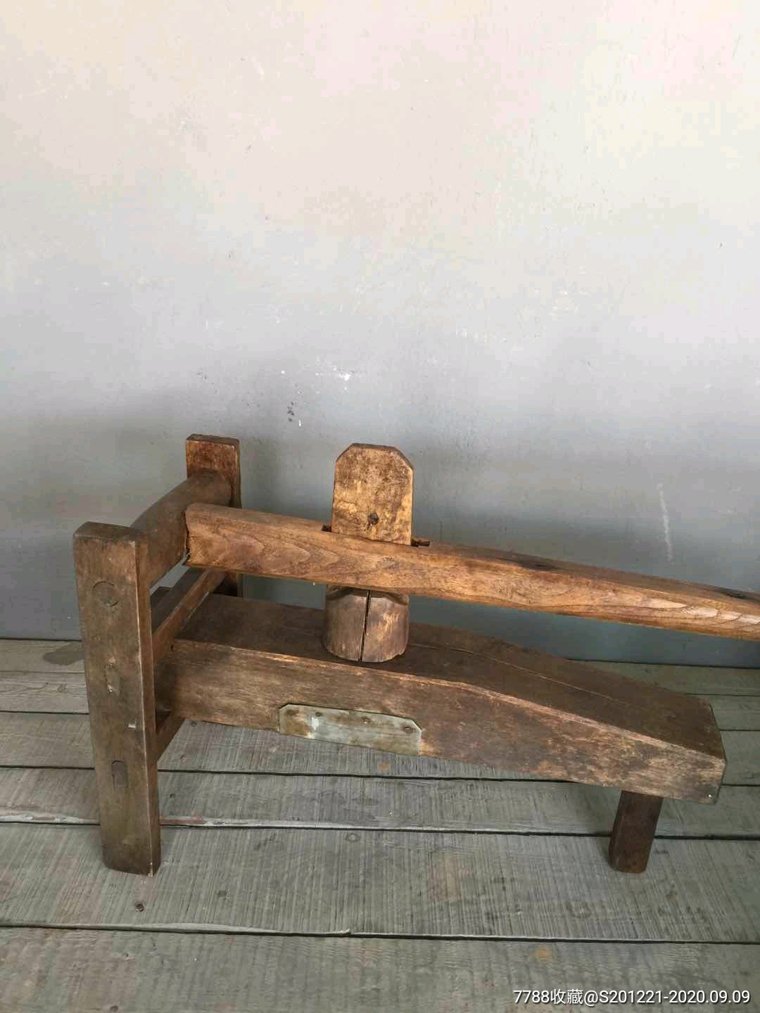 老式压面机