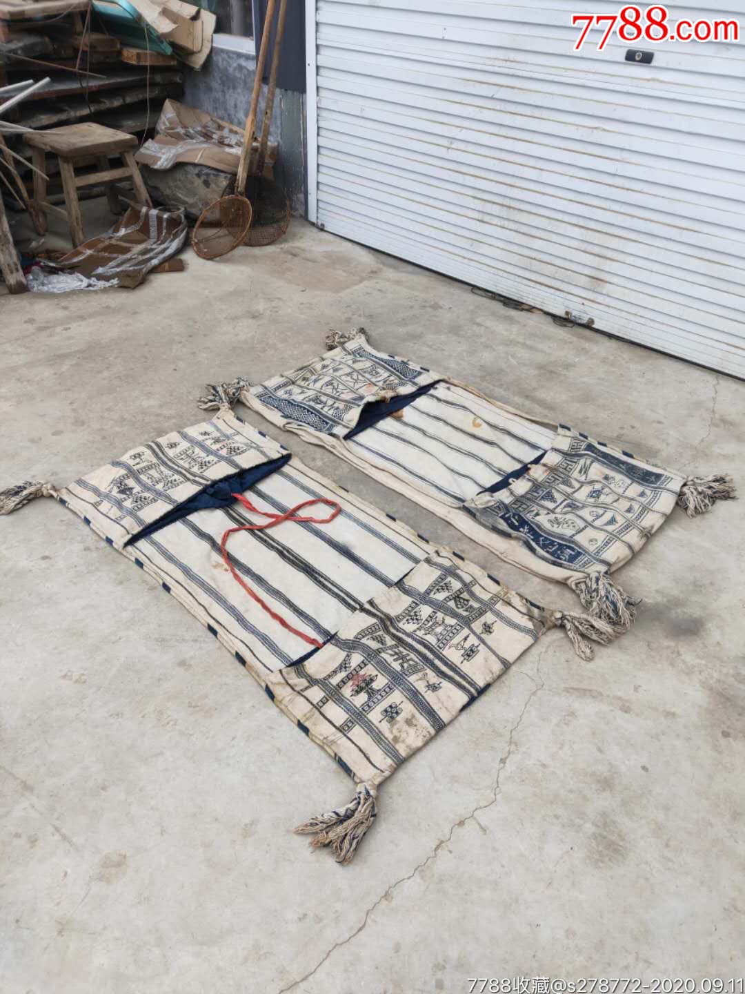 清代纯手工马搭子60