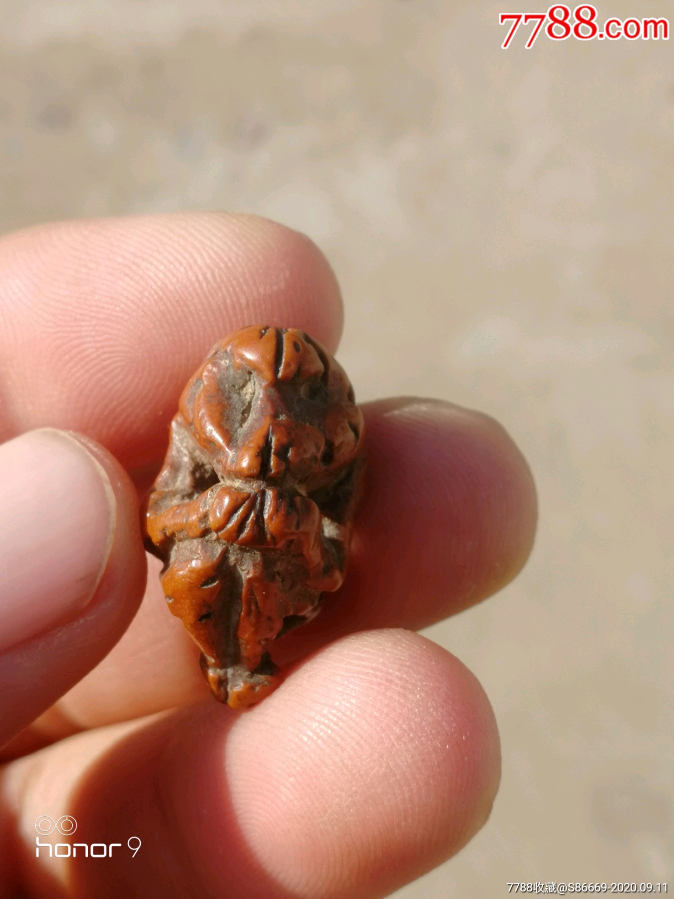 首页 零售 杏核/桃核雕 >> 核雕小猴子_价格260.0000元