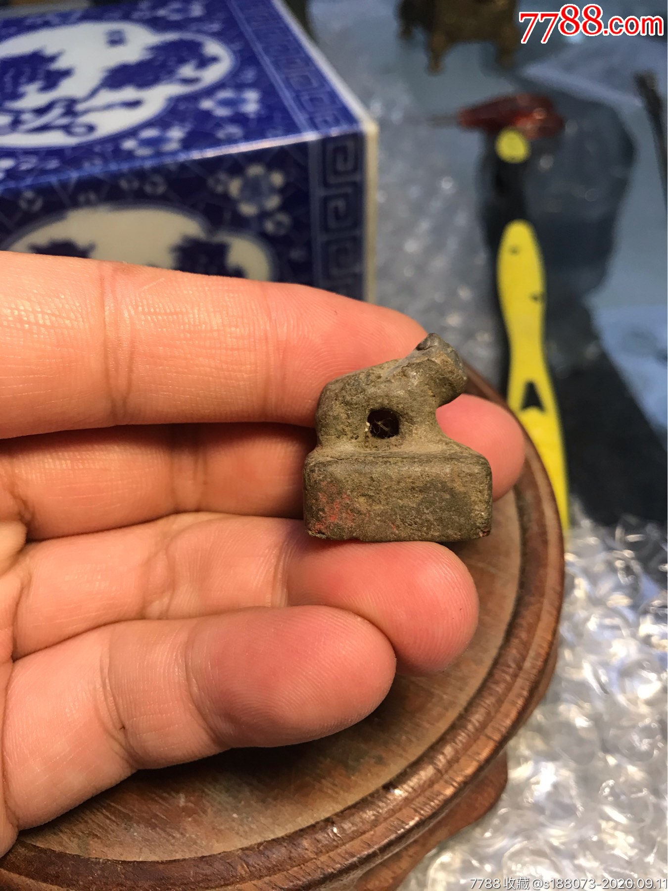 辽金～青铜印章包老_价格800.0000元_第1张_7788收藏__收藏热线